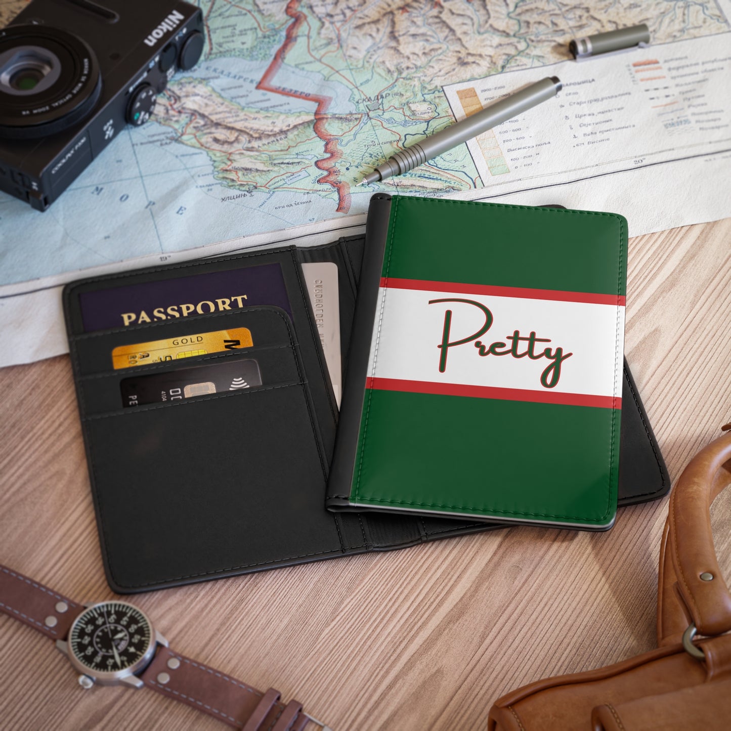 Pretty Domain Passport Cover