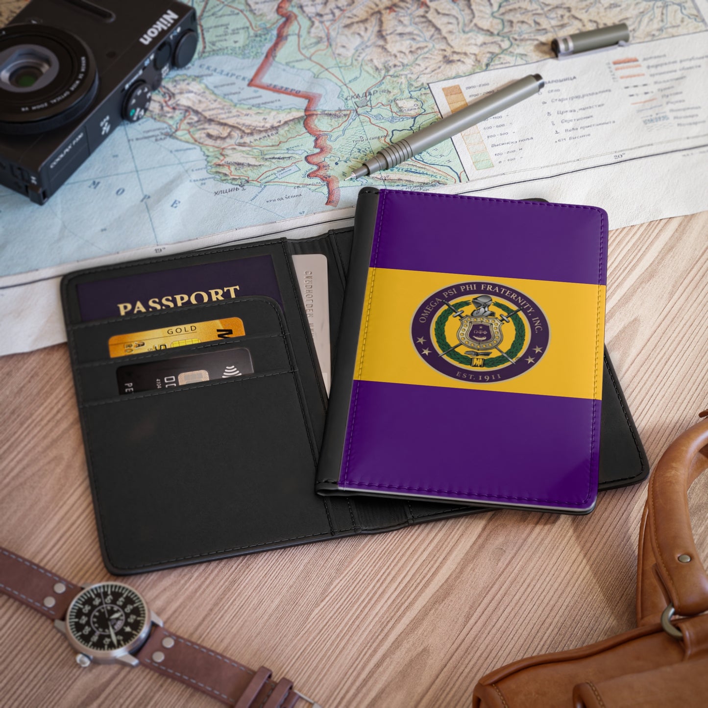 OPP Crest Passport Cover