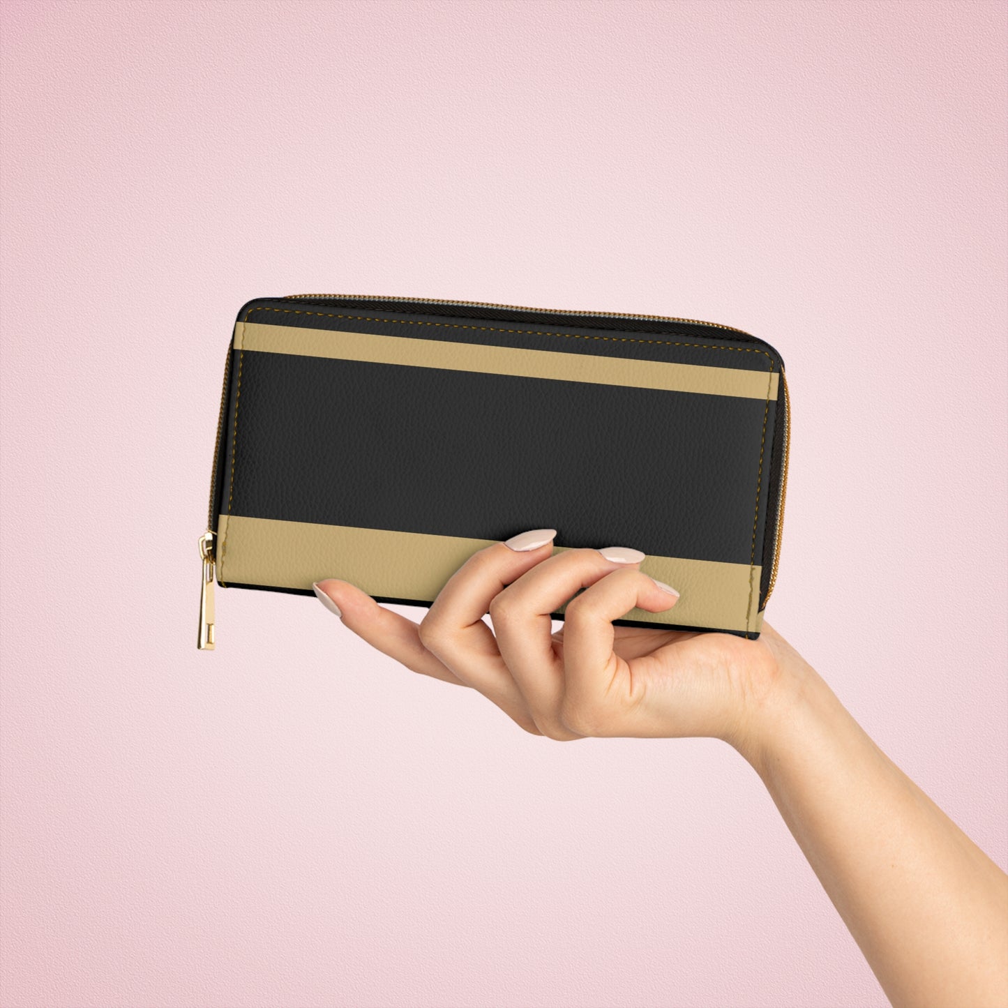 Charbonnet Zipper Wallet