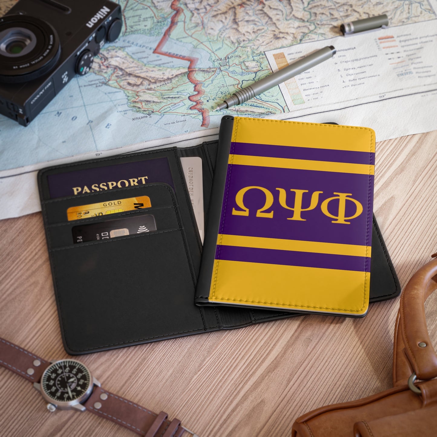 Omega Psi Phi Passport Cover 2.0