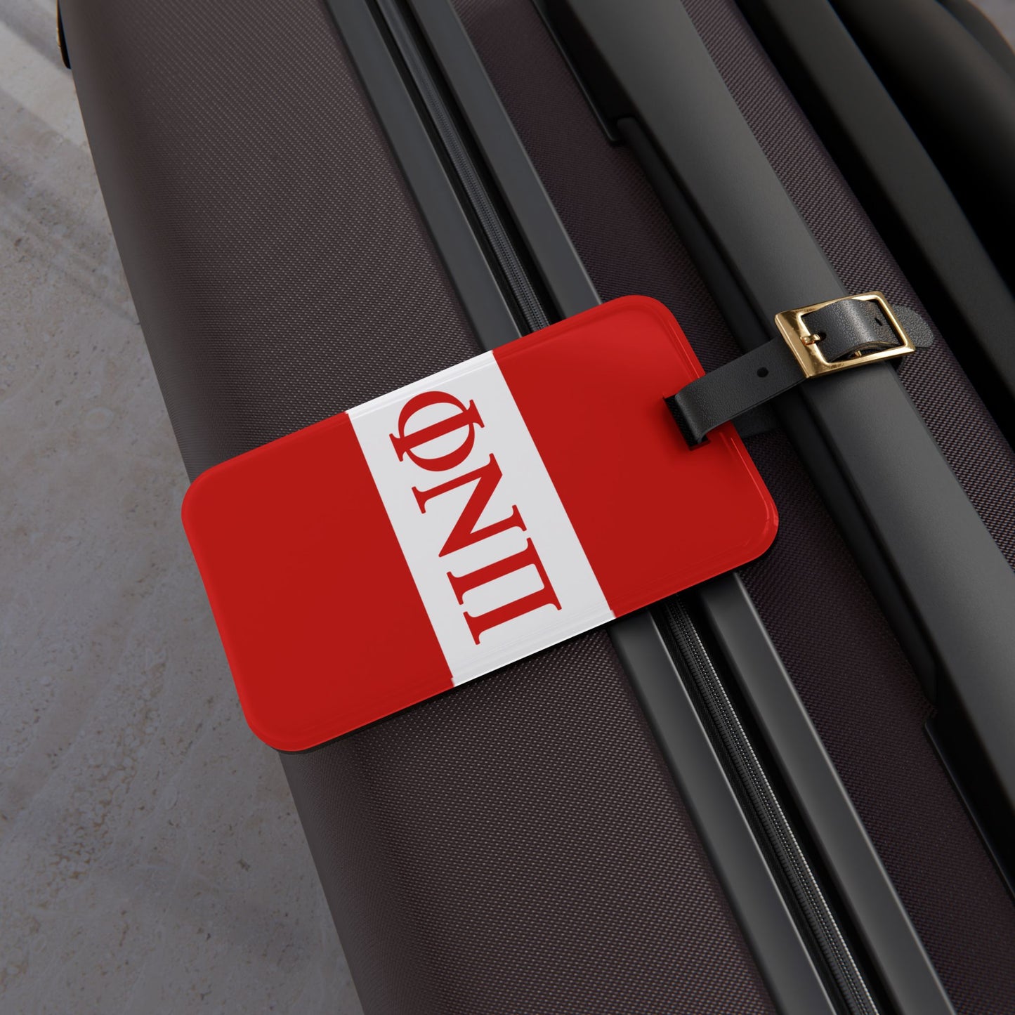 Phi Nu Pi Luggage Tag