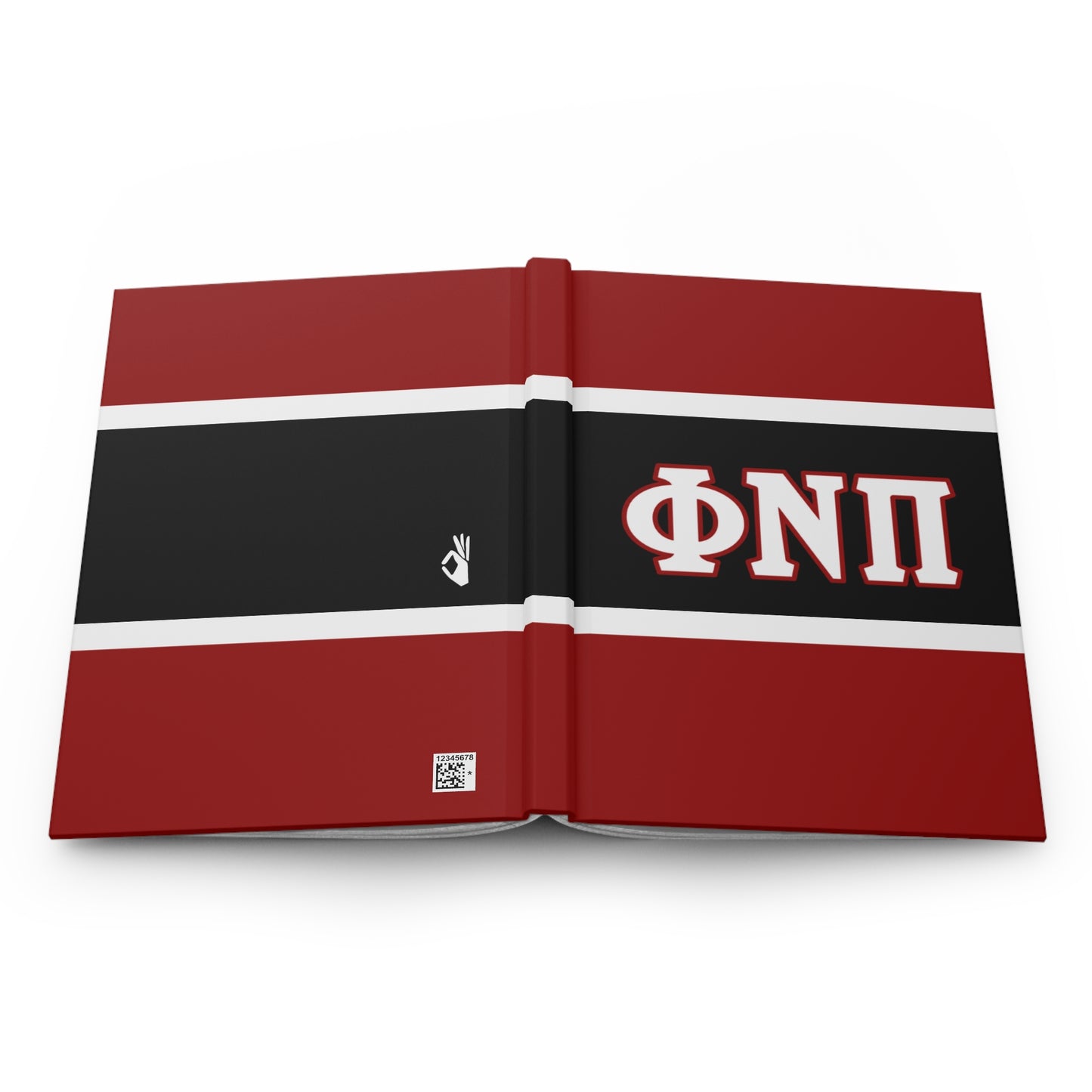 Phi Nu Pi Hardcover Journal