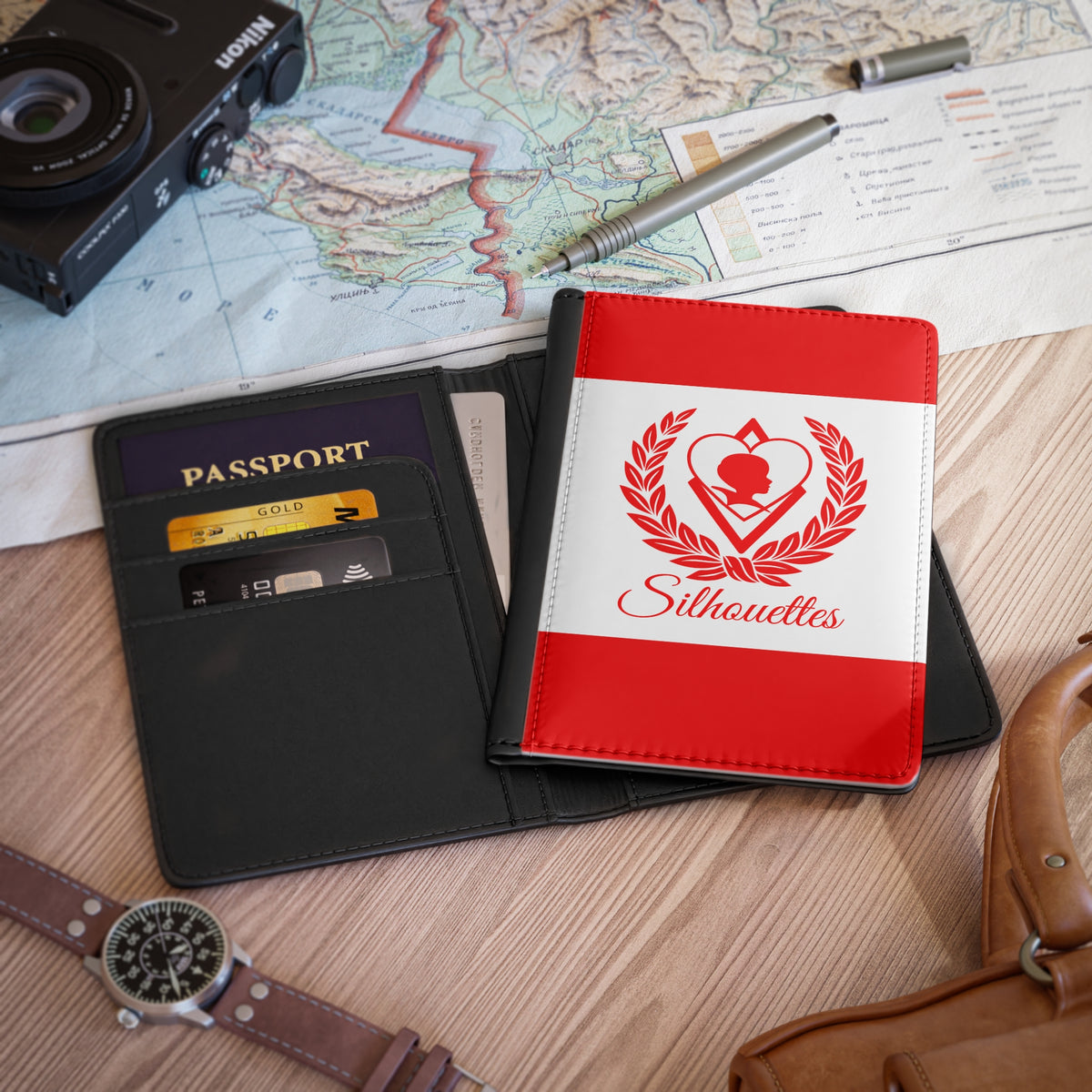 Silhouettes Passport Cover
