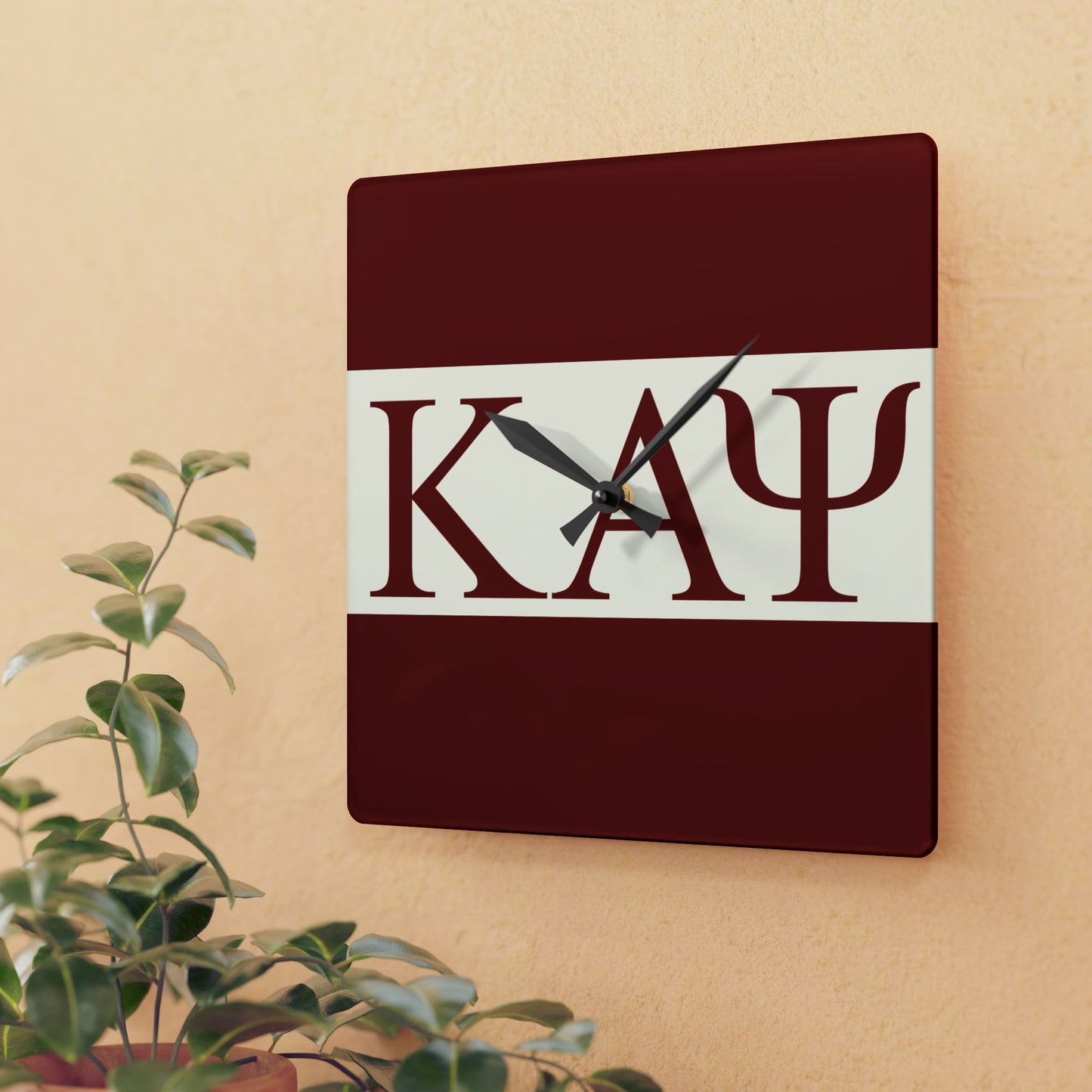 Kappa Square Wall Clock
