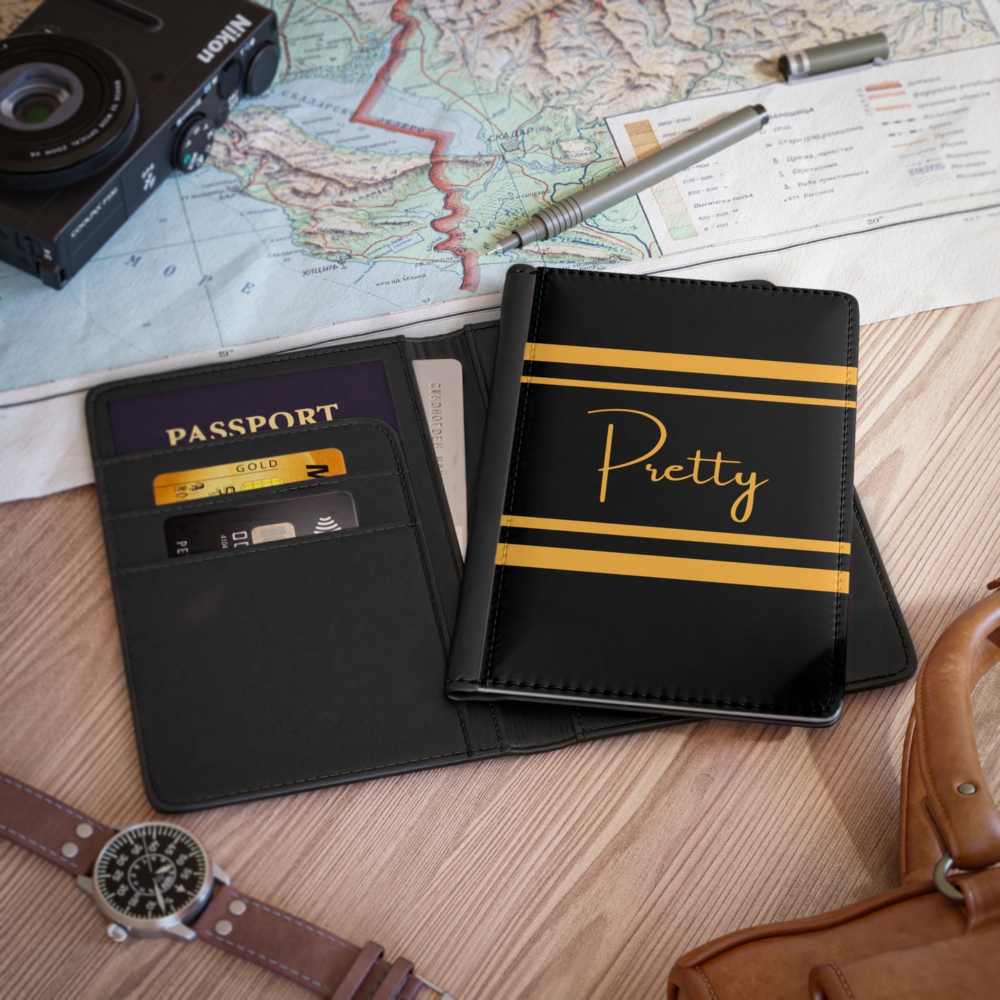 Pretty Chartes Passport Cover