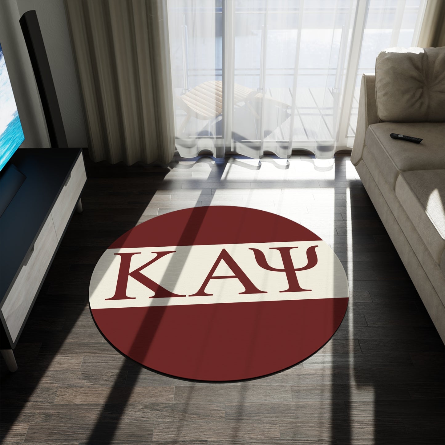 Kappa Alpha Psi Round Rug 1.5