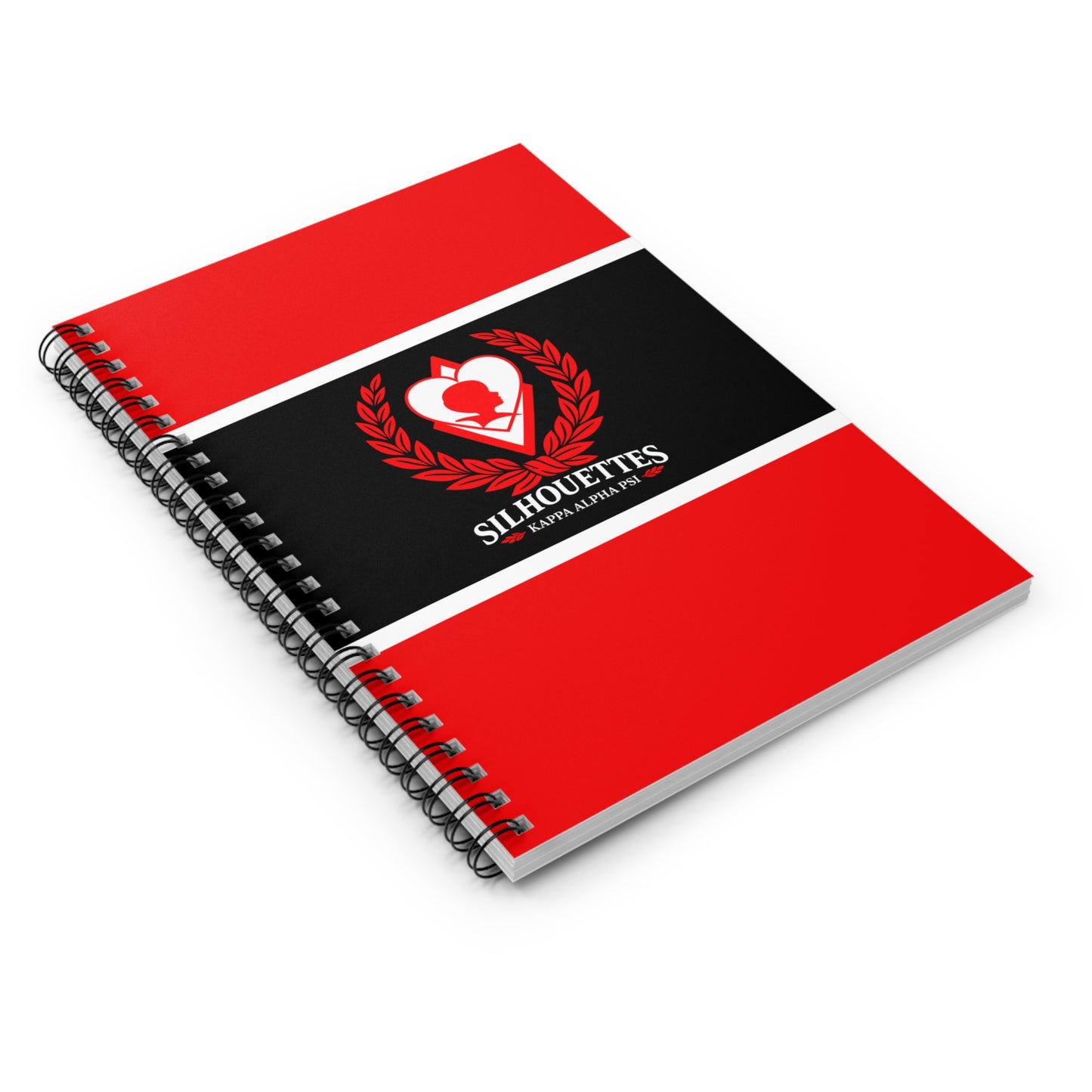 Kappa Silhouettes Spiral Notebook