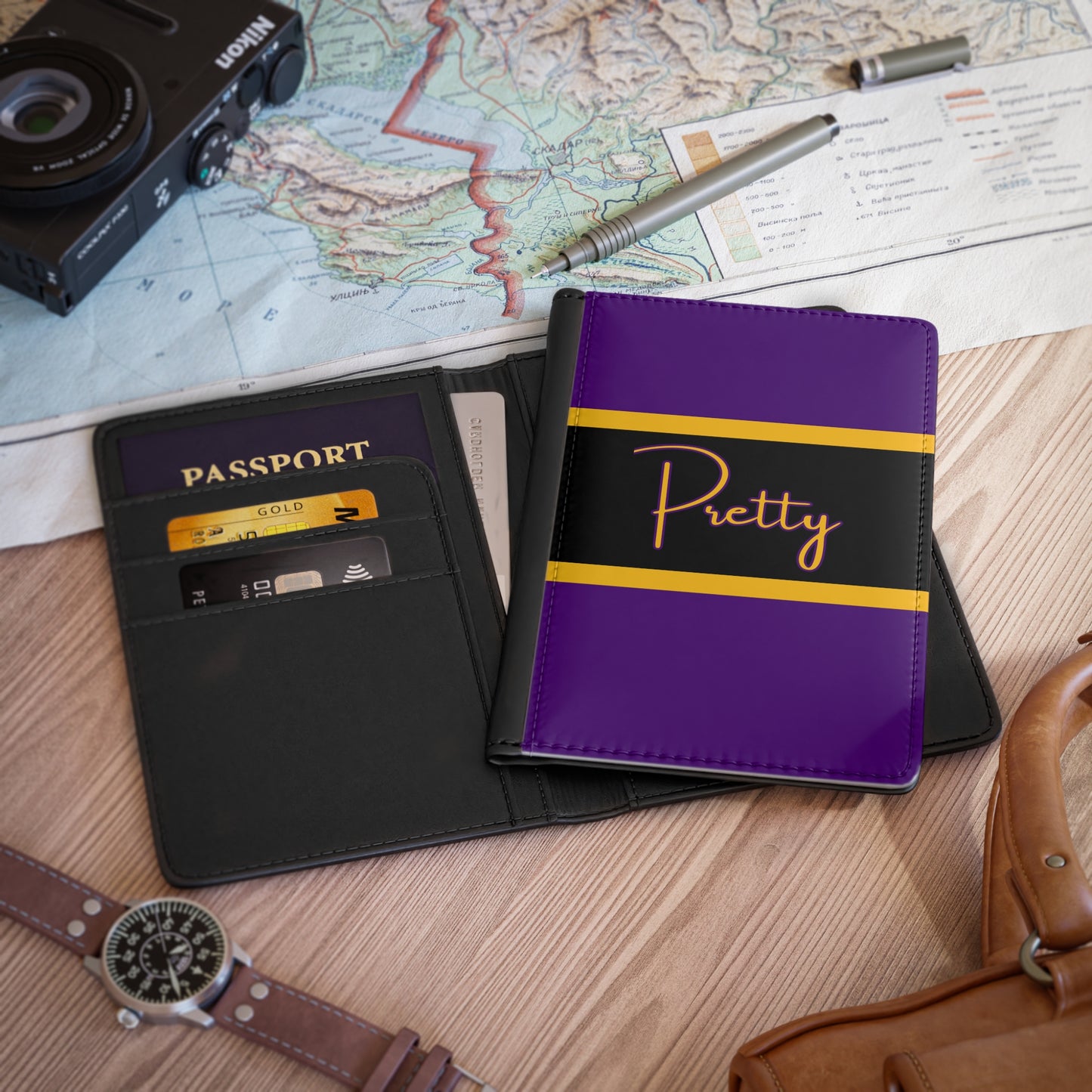 Pretty Mazant Passport Cover