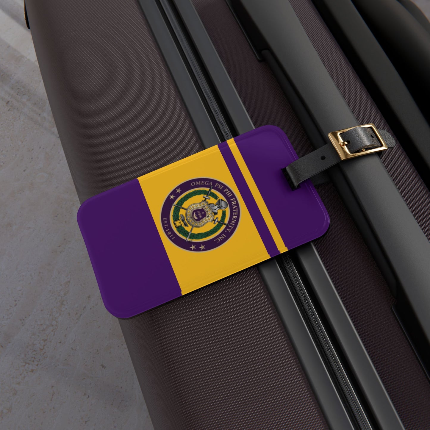 OPP Crest Luggage Tag