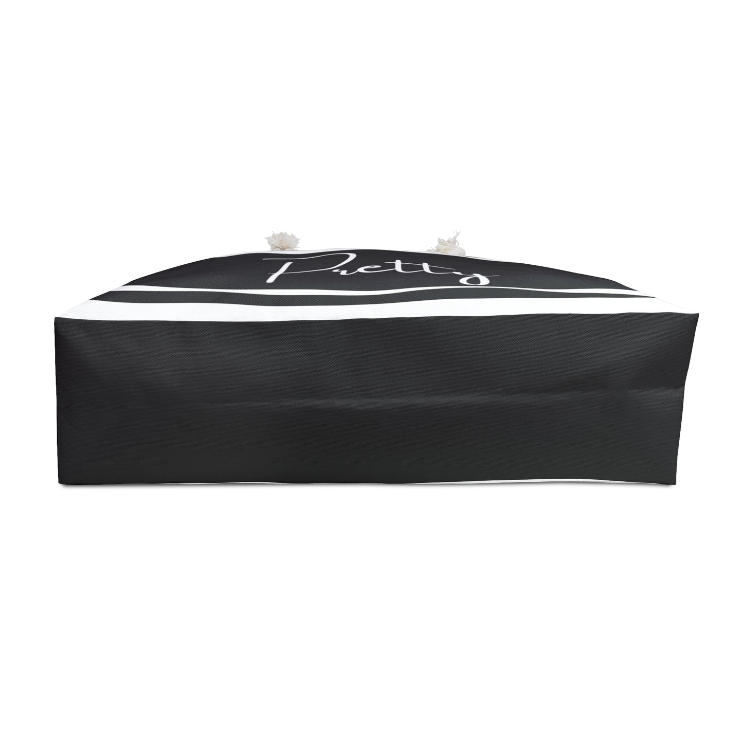 Pretty Black & White Tote Bag