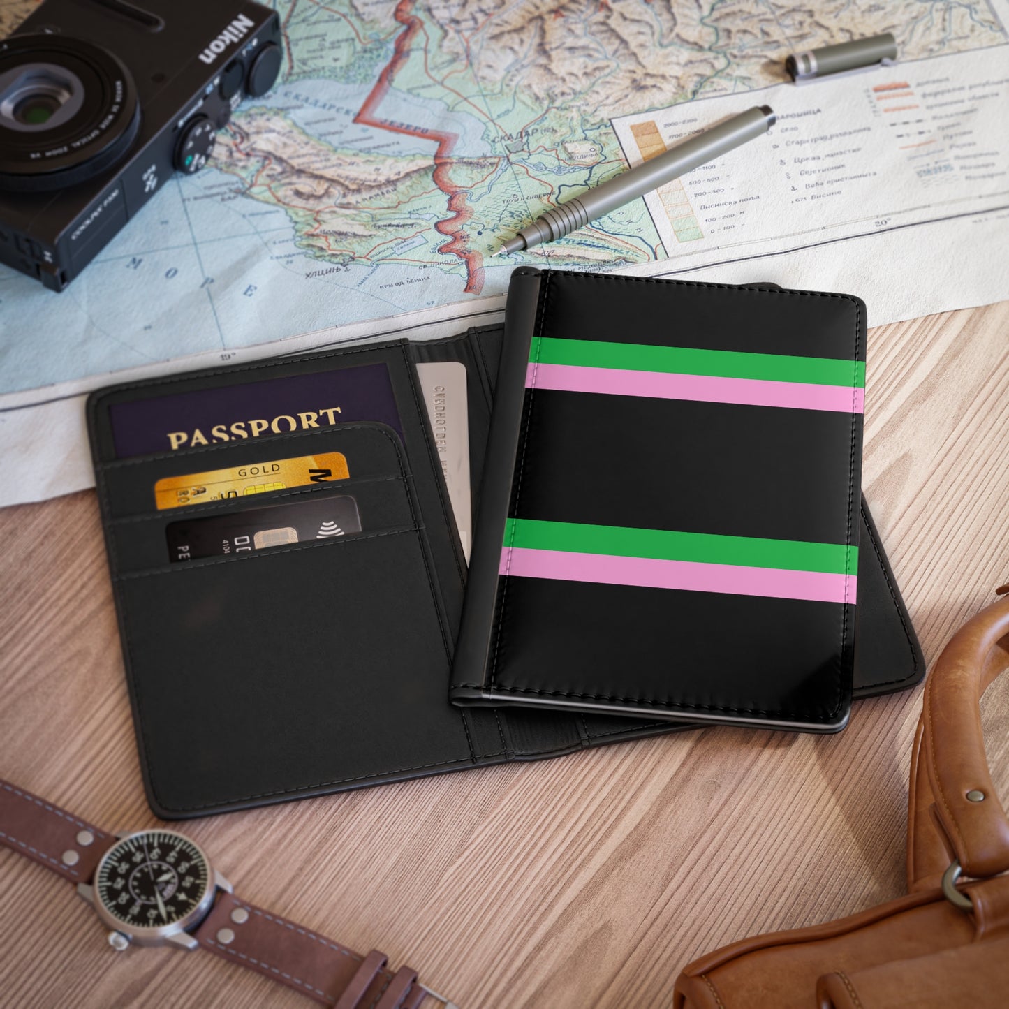 Lacombe Passport Cover
