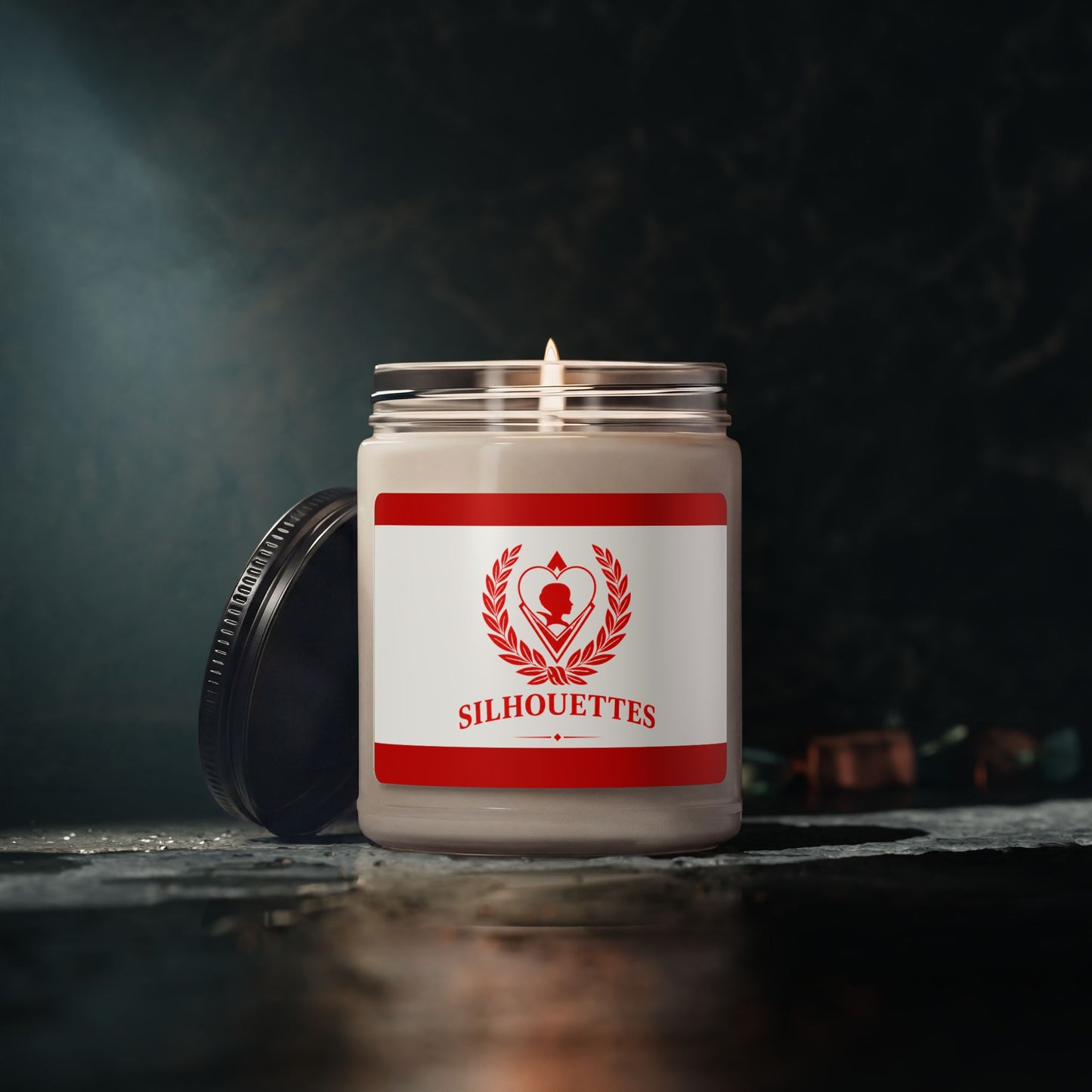 Silhouettes Candle