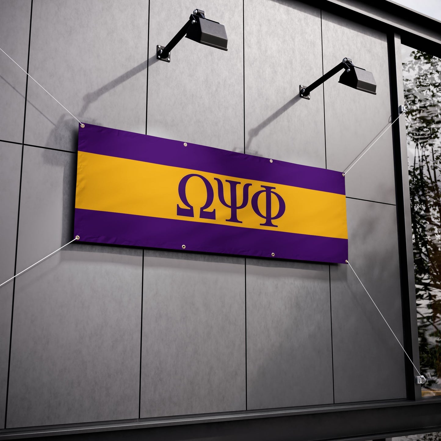 Omega Psi Phi Banner (72"x24")