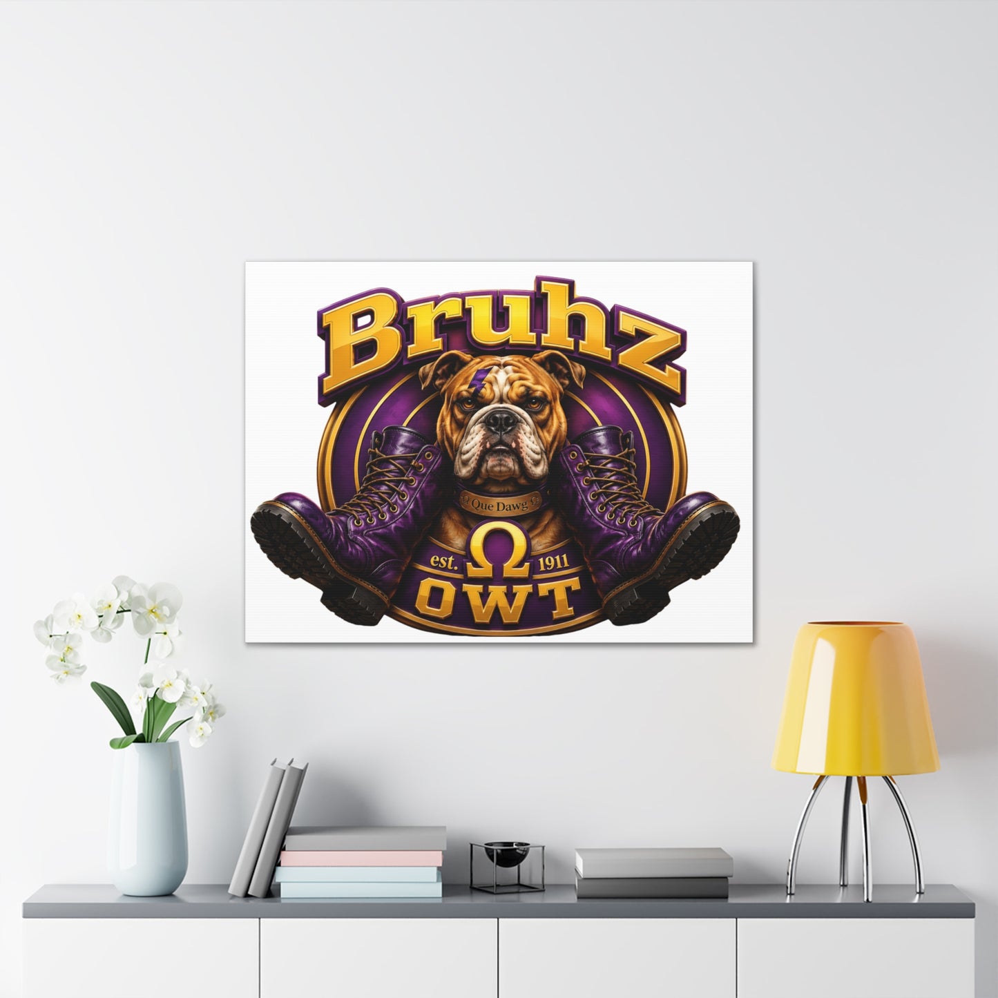 Bruhz Owt Horizontal Wall Canvas