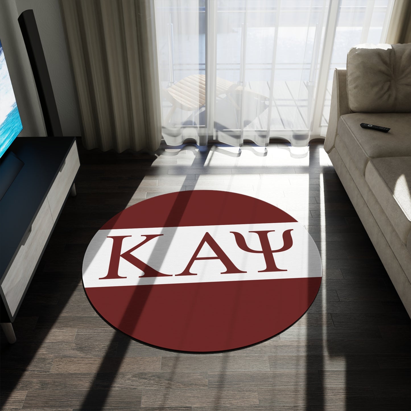 Kappa Alpha Psi Round Rug