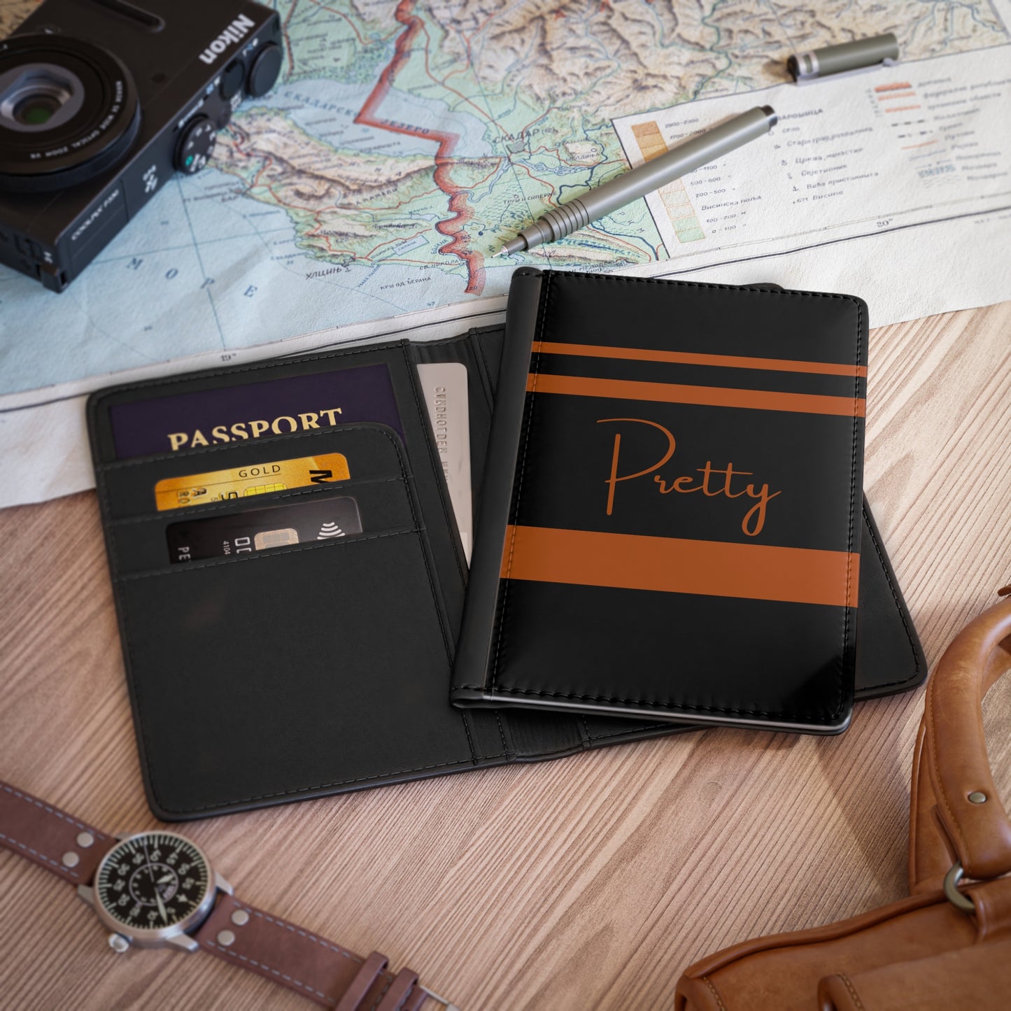 Pretty Beauregard Passport Cover