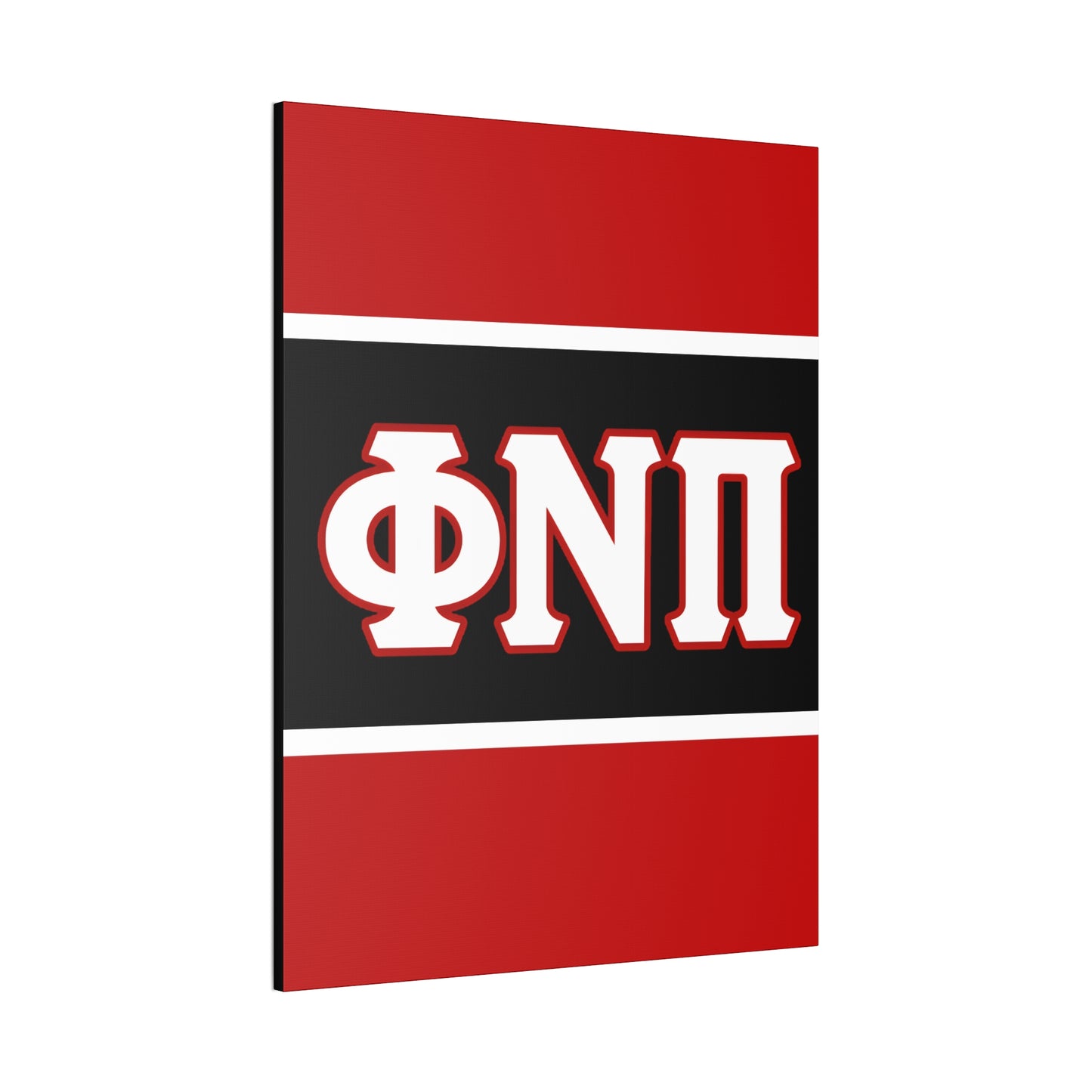 Phi Nu Pi Vertical Wall Canvas 2.0