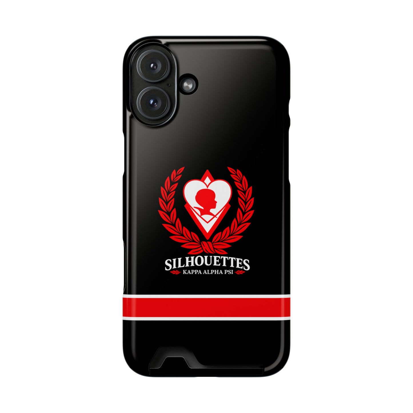 Silhouettes Slim Wallet Phone Card Case