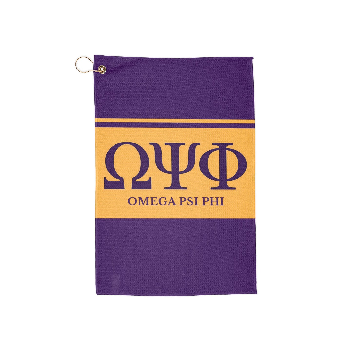 Omega Psi Phi Golf Towel