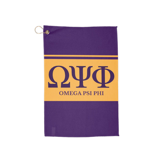 Omega Psi Phi Golf Towel