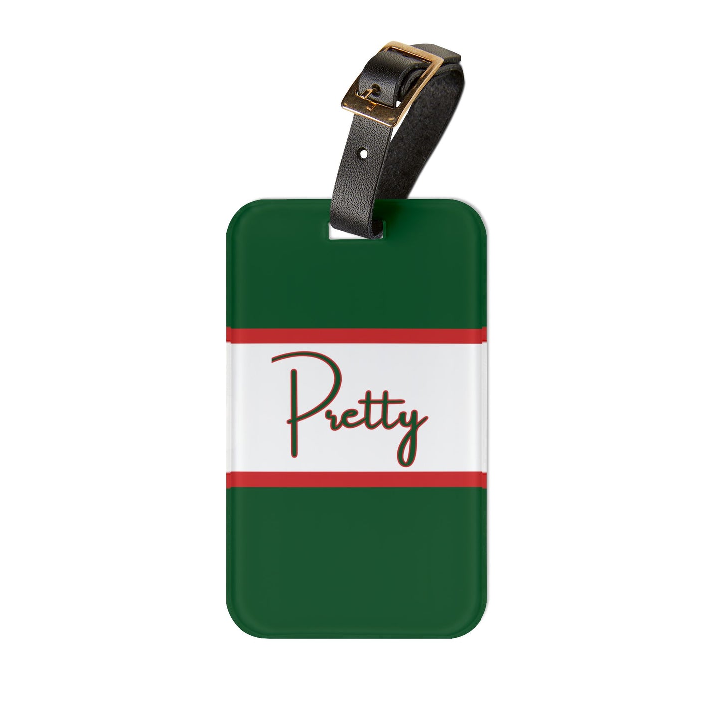 Pretty Domain Luggage Tag