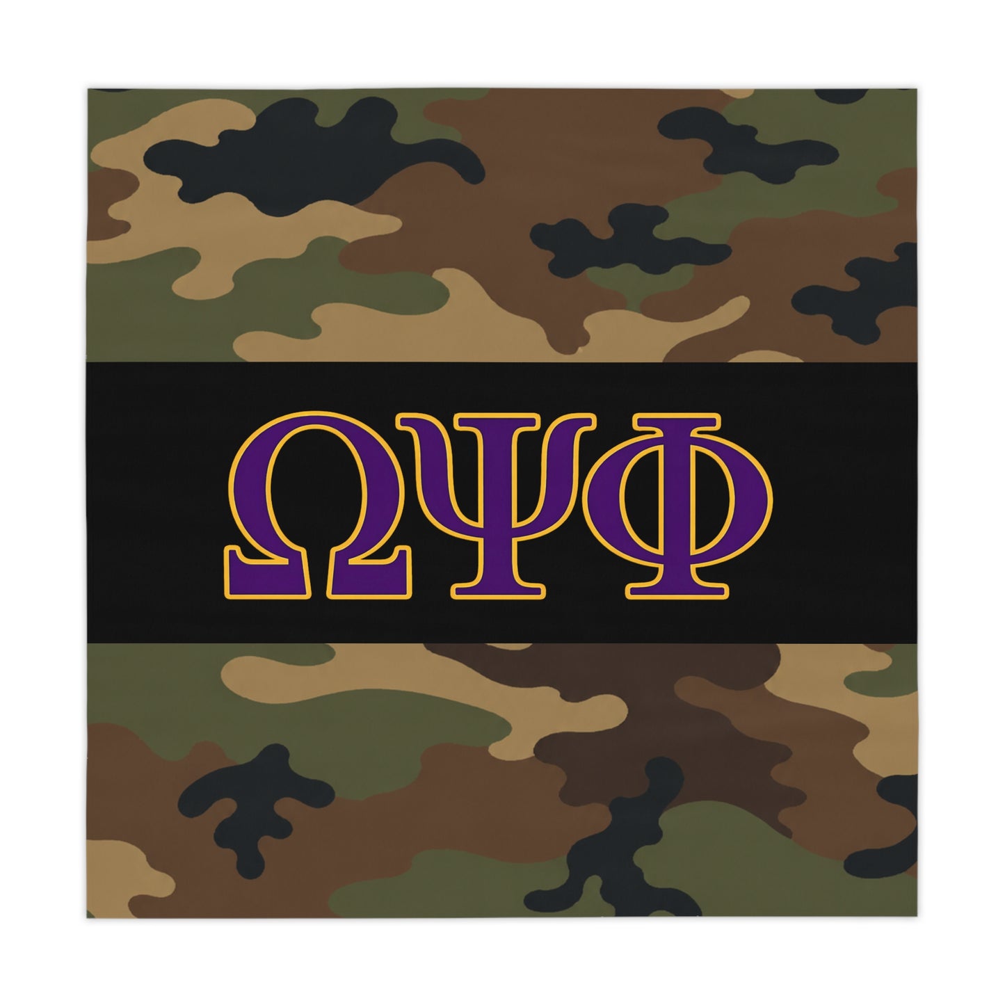 Omega Camo Tablecloth