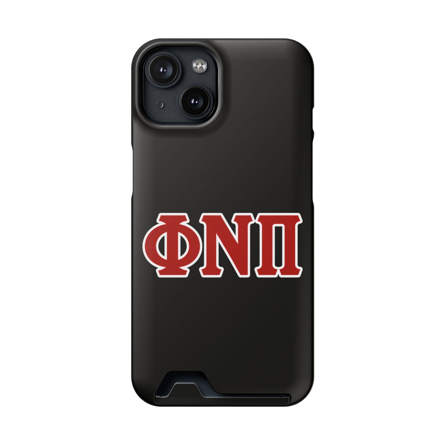 Phi Nu Pi Slim Wallet Phone Card Case