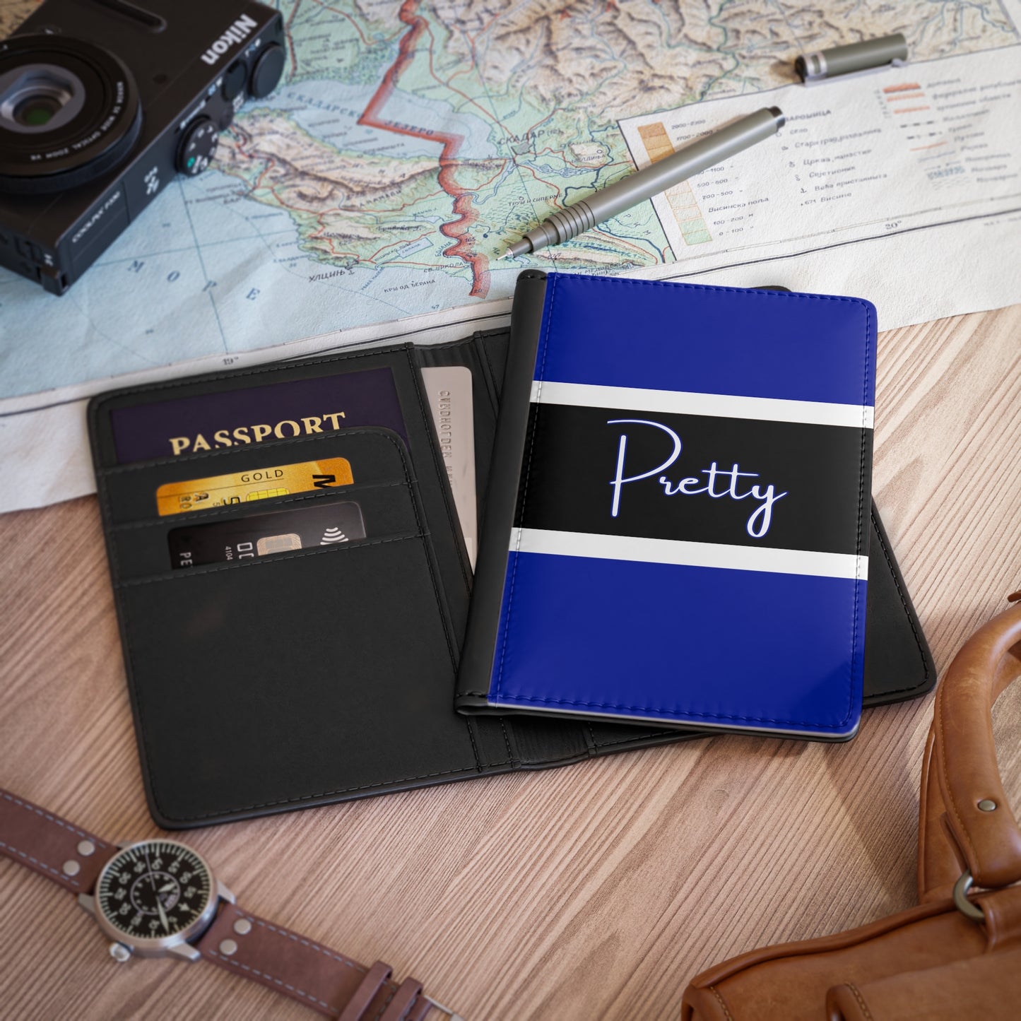 Pretty Maxine Passport Cover