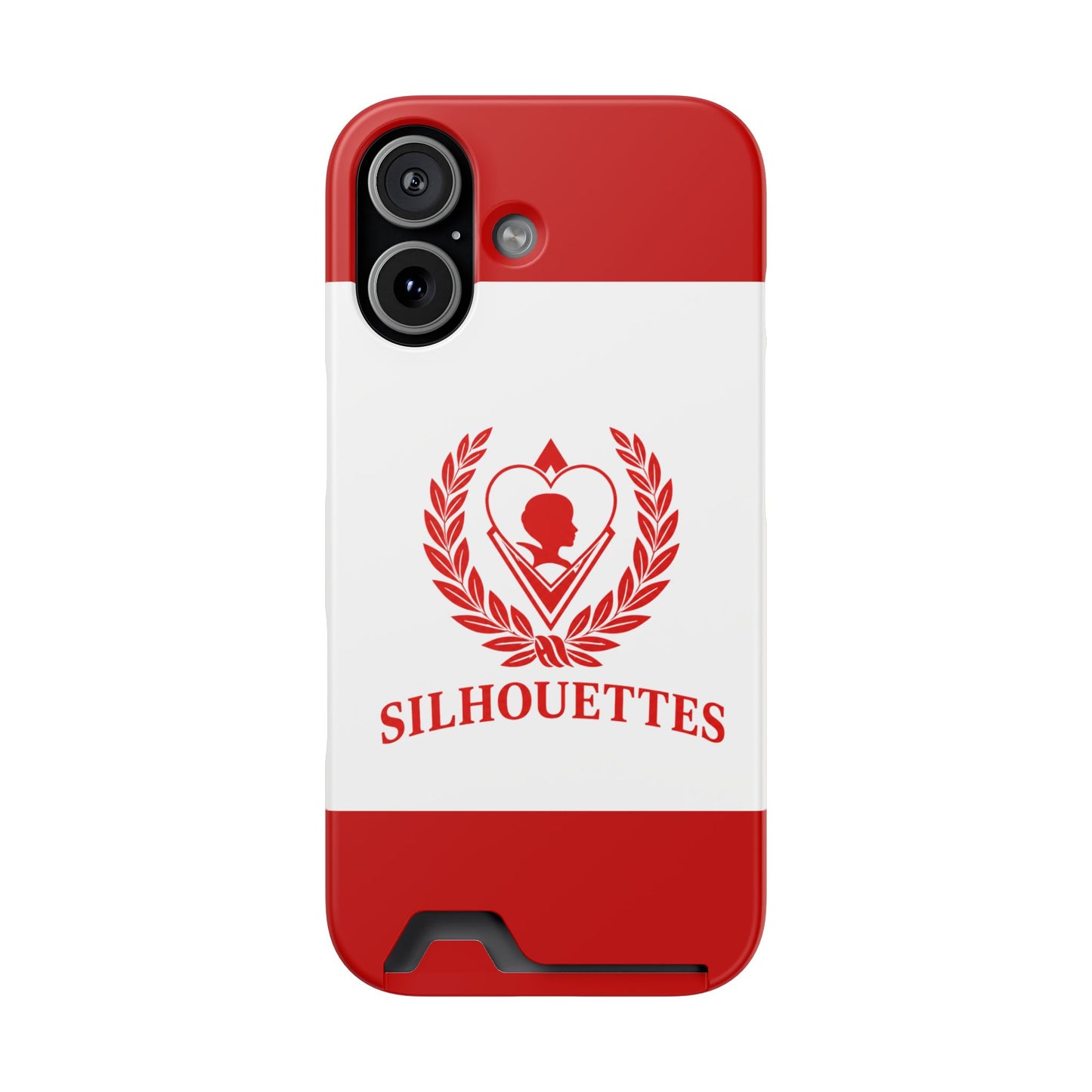 Silhouettes Slim Wallet Phone Card Case