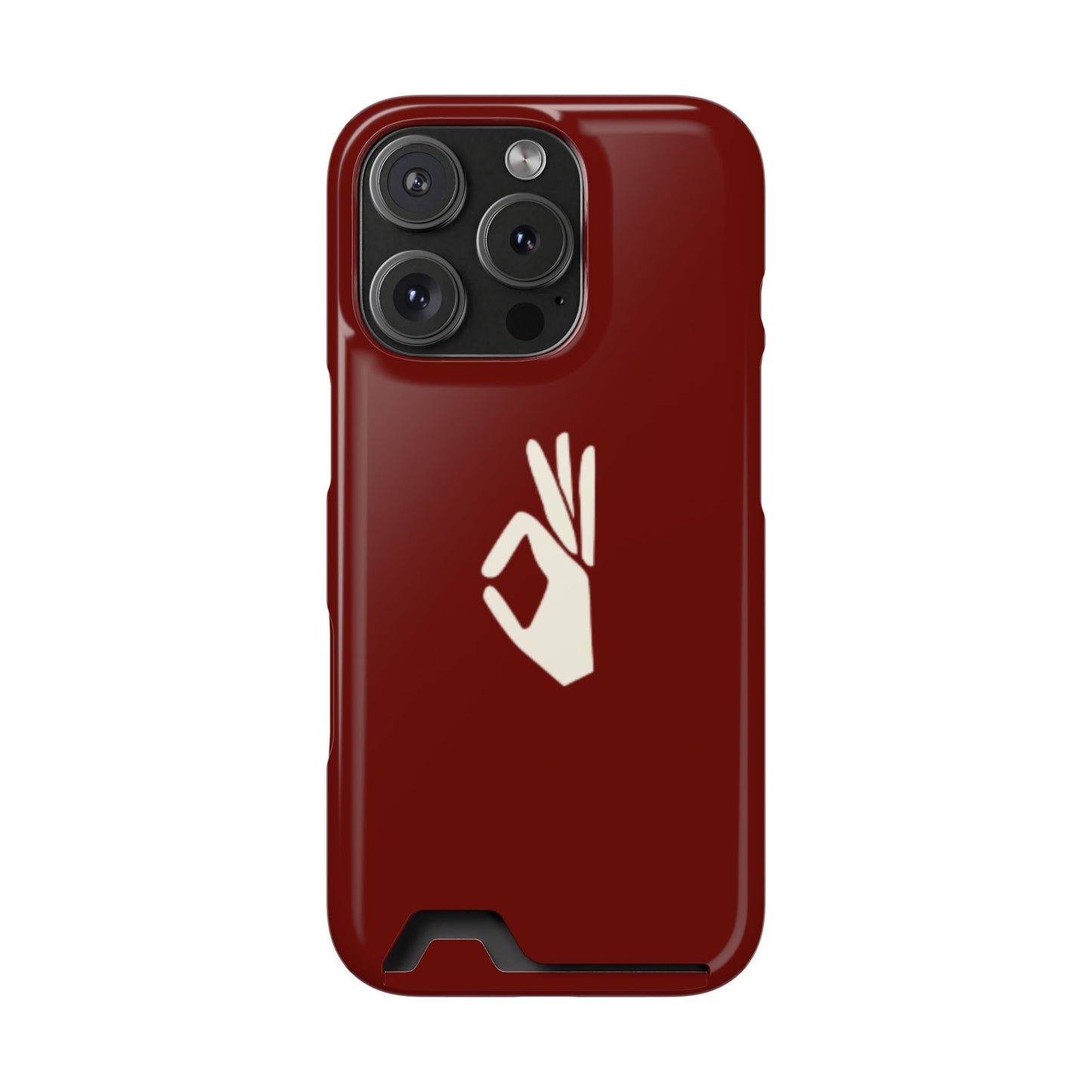 Yo NUPE Phone Case - Crimson & Cream