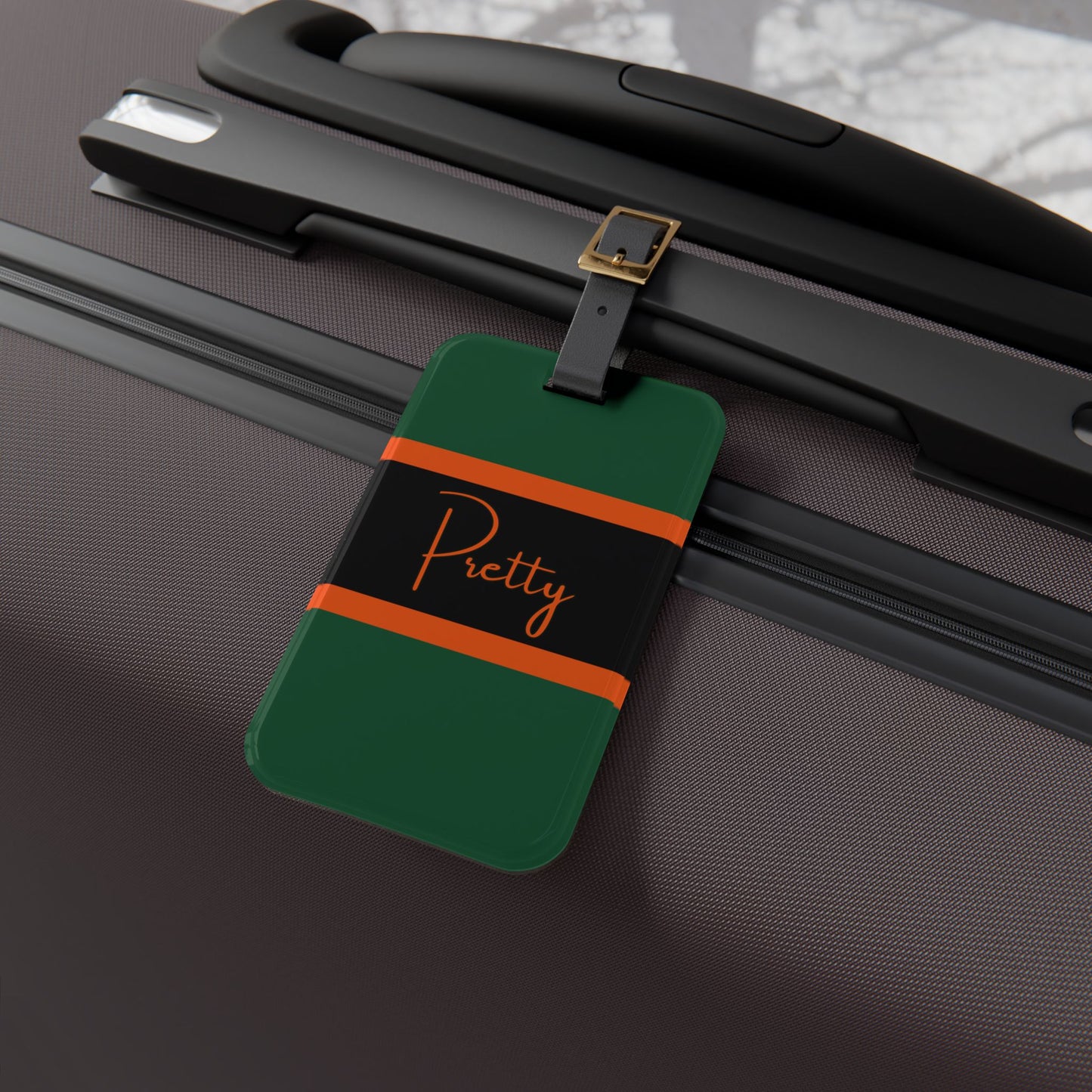 Pretty Tricou Luggage Tag