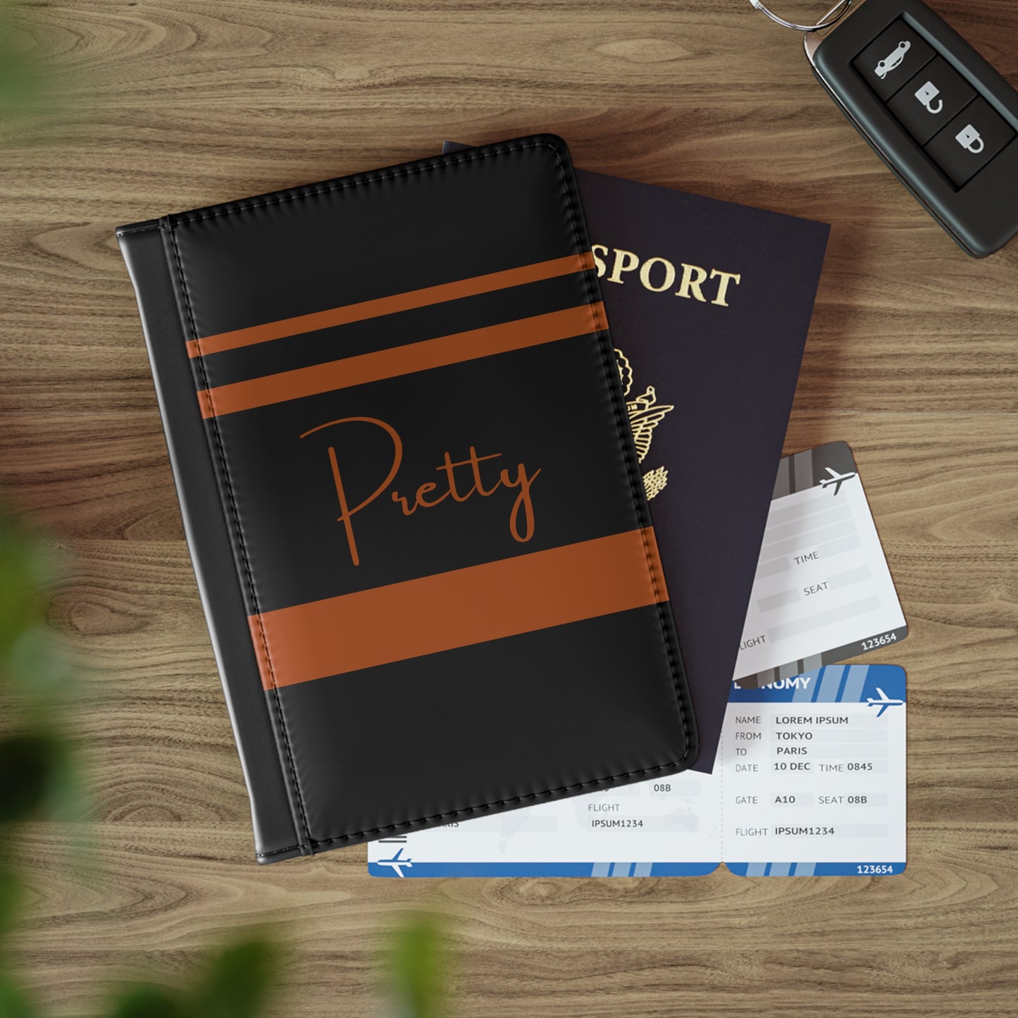 Pretty Beauregard Passport Cover