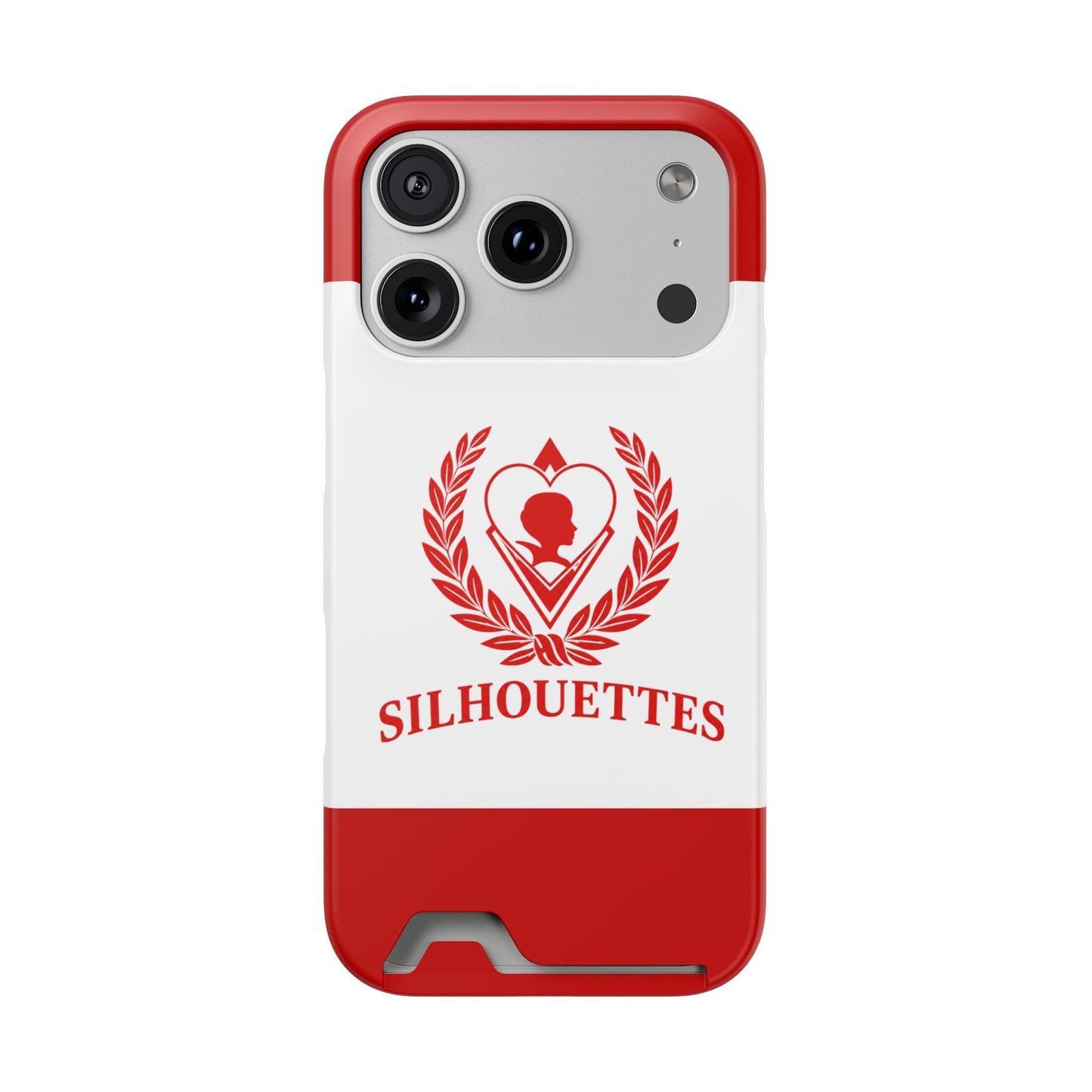 Silhouettes Slim Wallet Phone Card Case