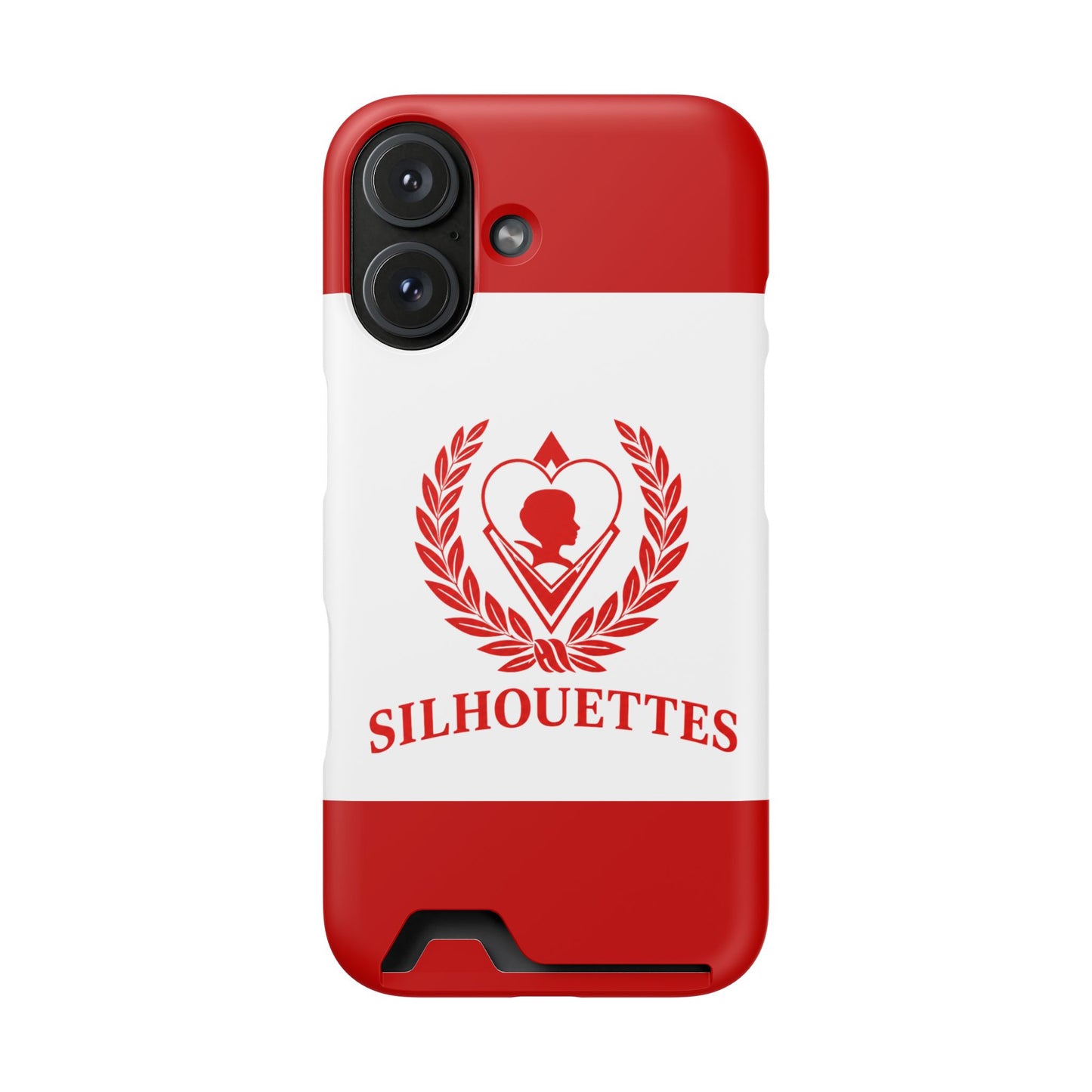 Silhouettes Slim Wallet Phone Card Case