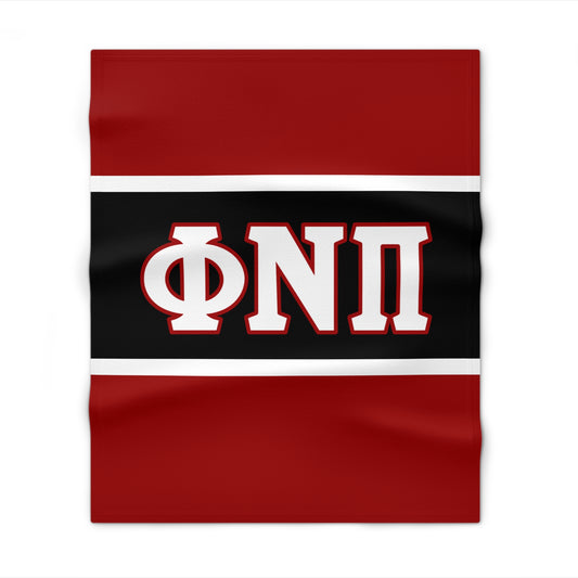 Phi Nu Pi Throw Blanket