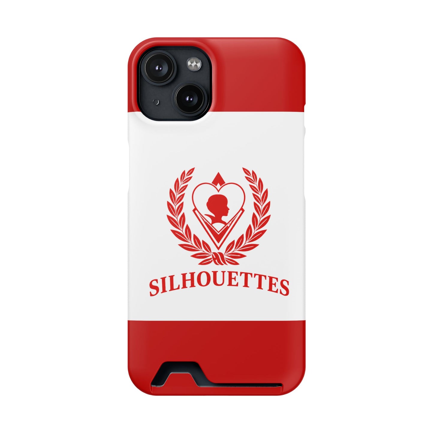 Silhouettes Slim Wallet Phone Card Case