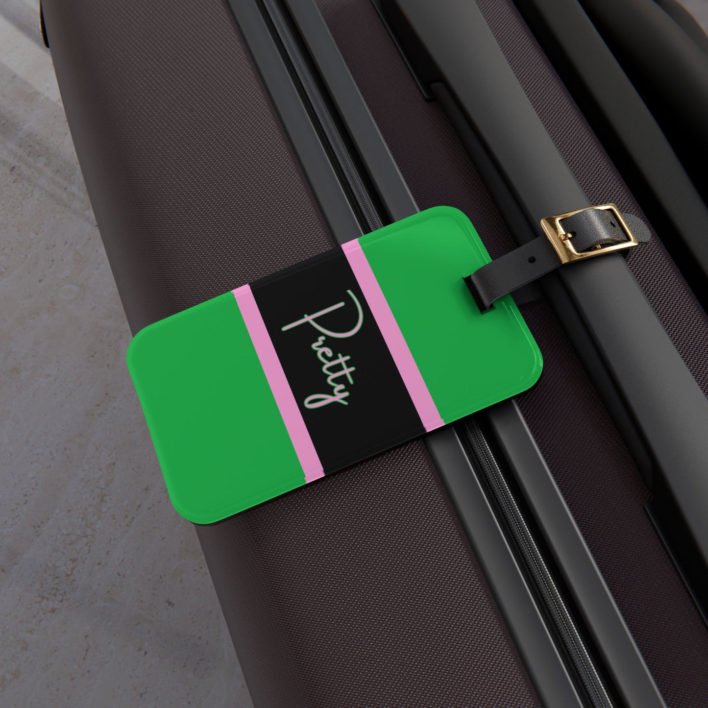 Pretty Lacombe Luggage Tag