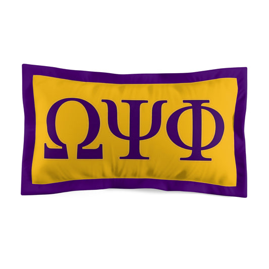 Omega Psi Phi Pillow Sham (King)