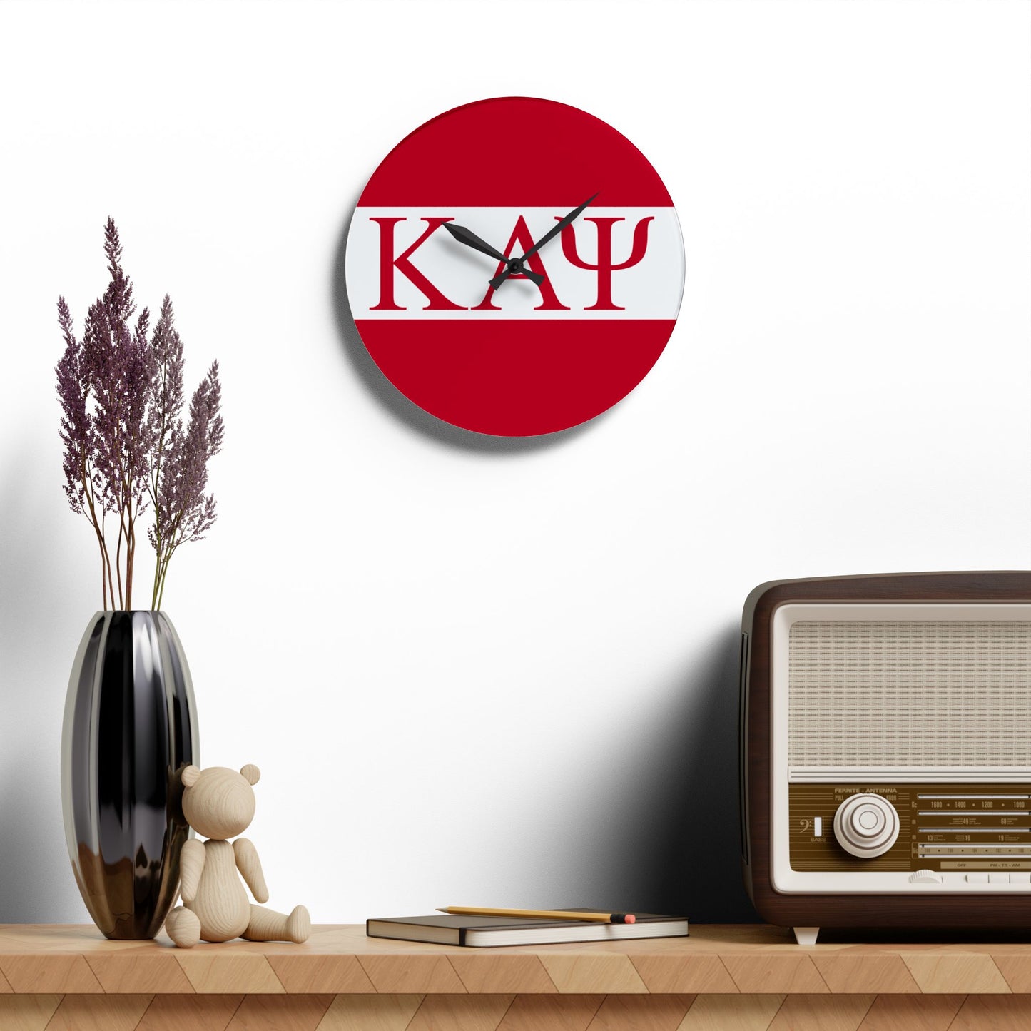KAPsi Round Wall Clock