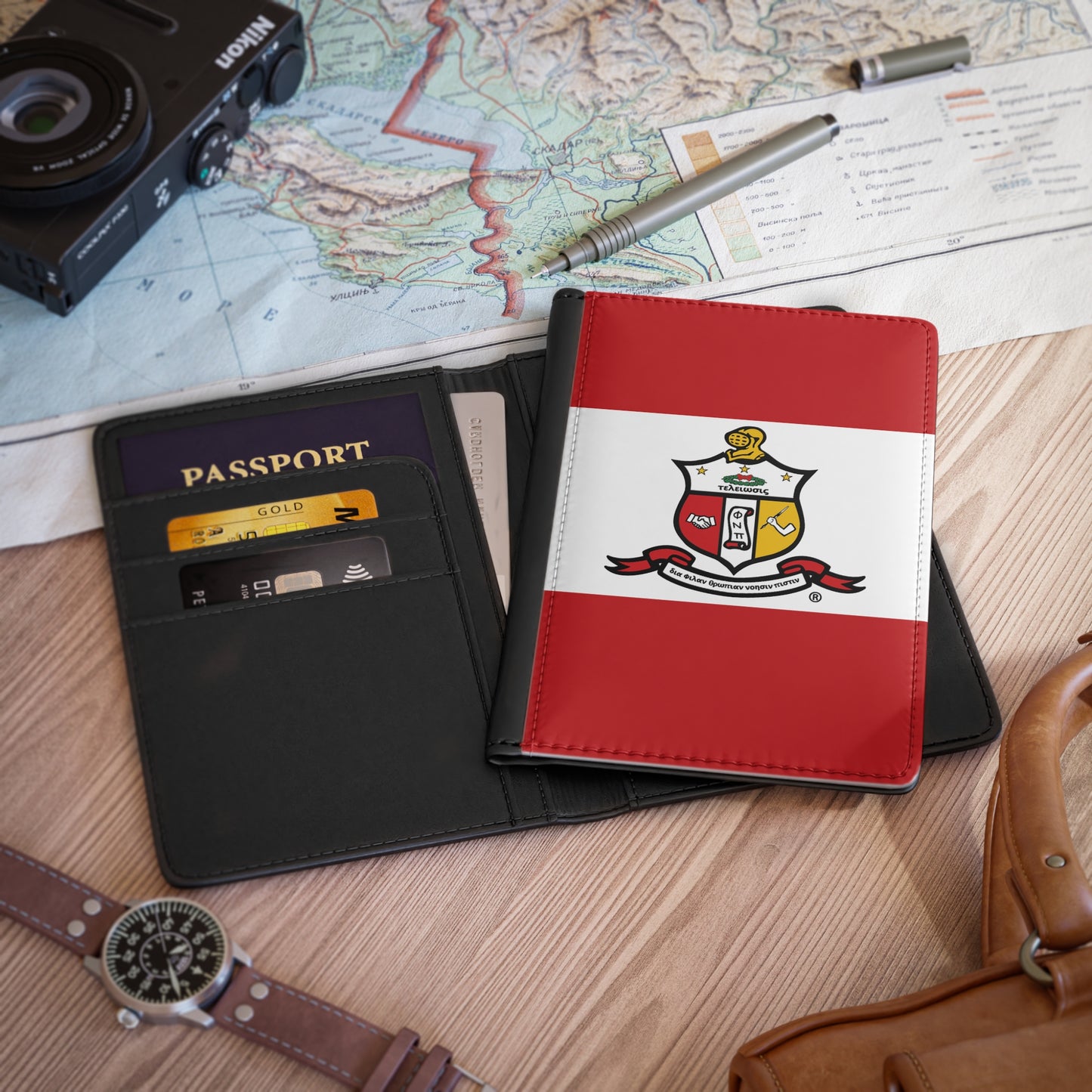 Kappa Coat of Arms Passport Cover