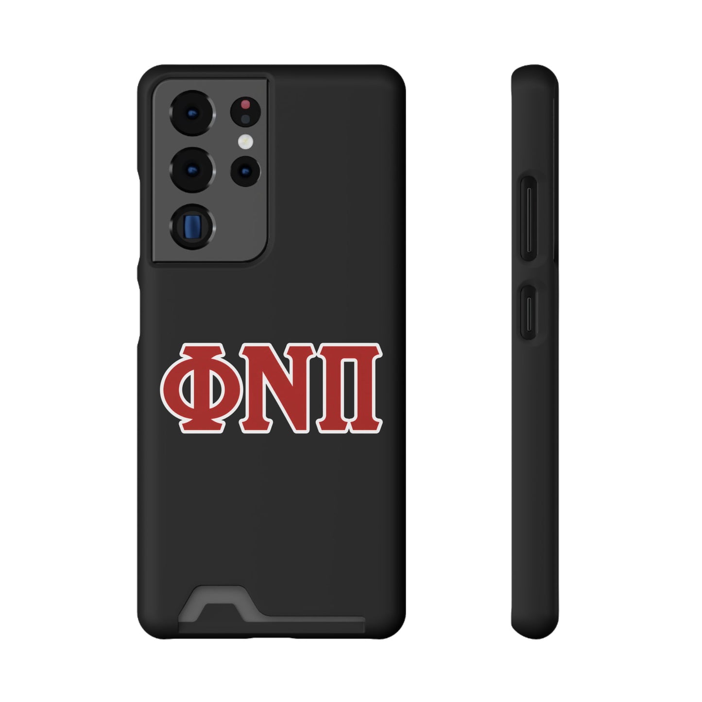 Phi Nu Pi Slim Wallet Phone Card Case