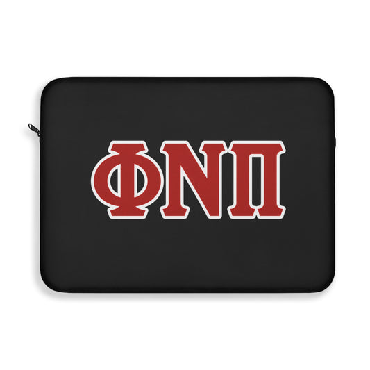 Phi Nu Pi Laptop Sleeve