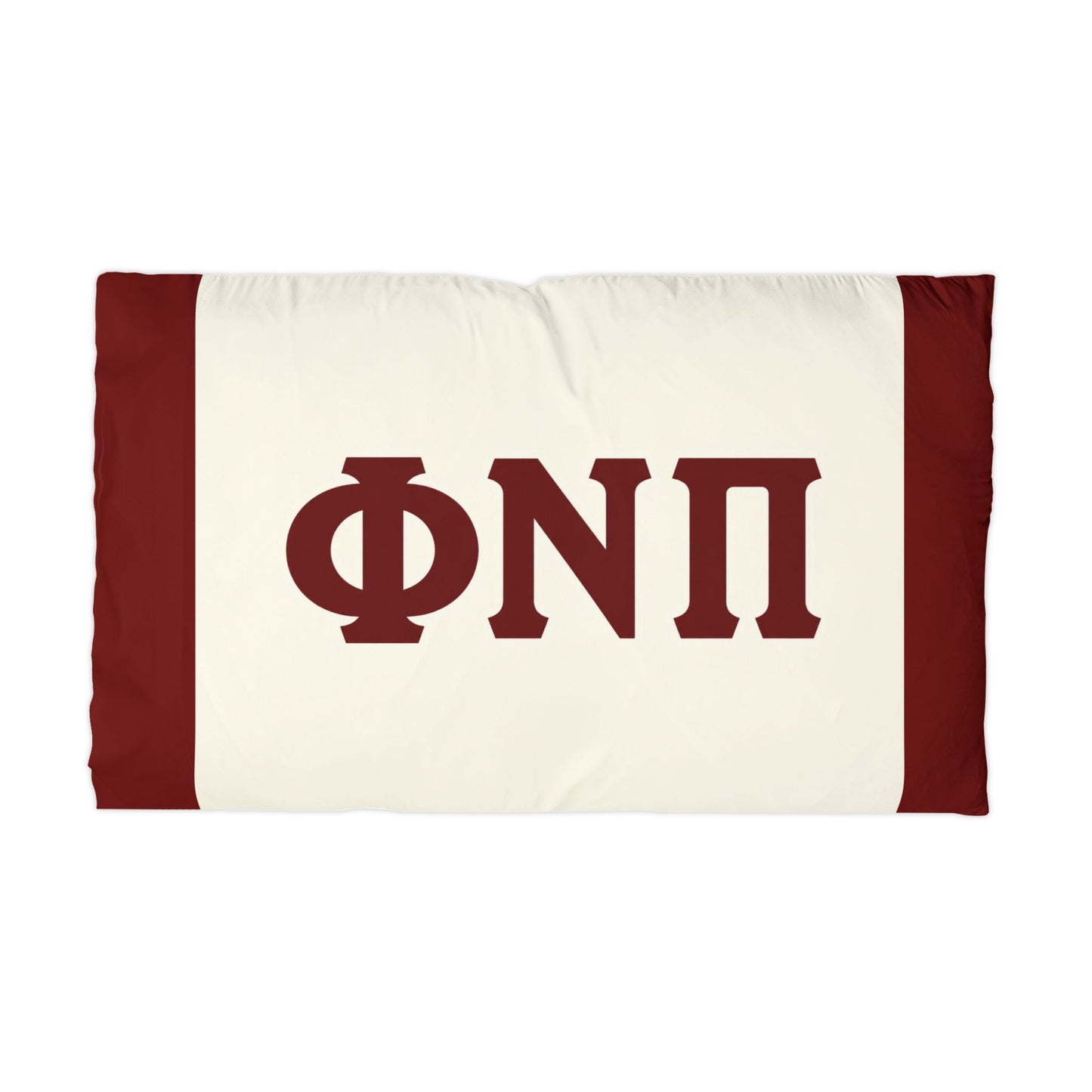 Phi Nu Pi Crimson Pillow Case 2.0