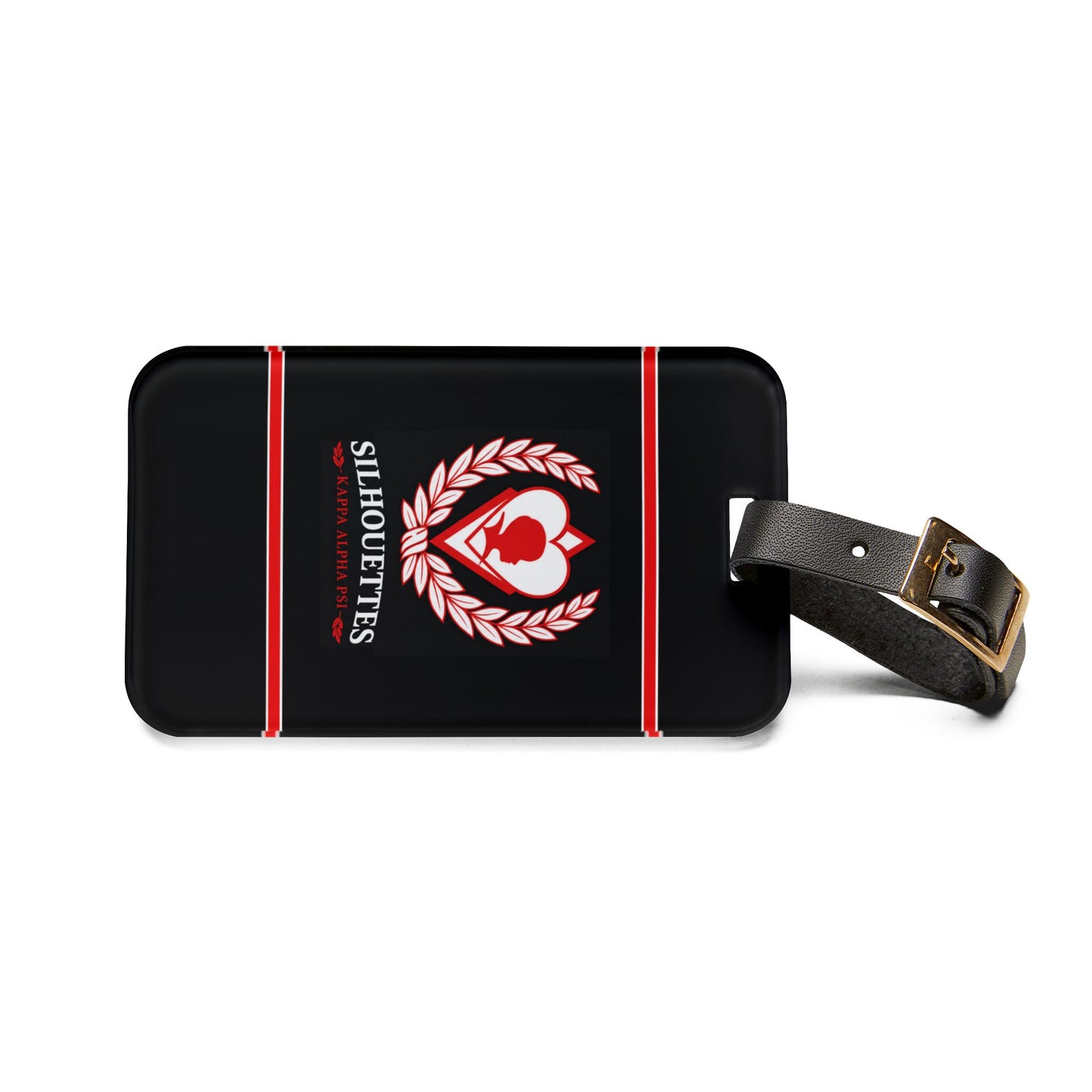 Silhouettes Crest Luggage Tag