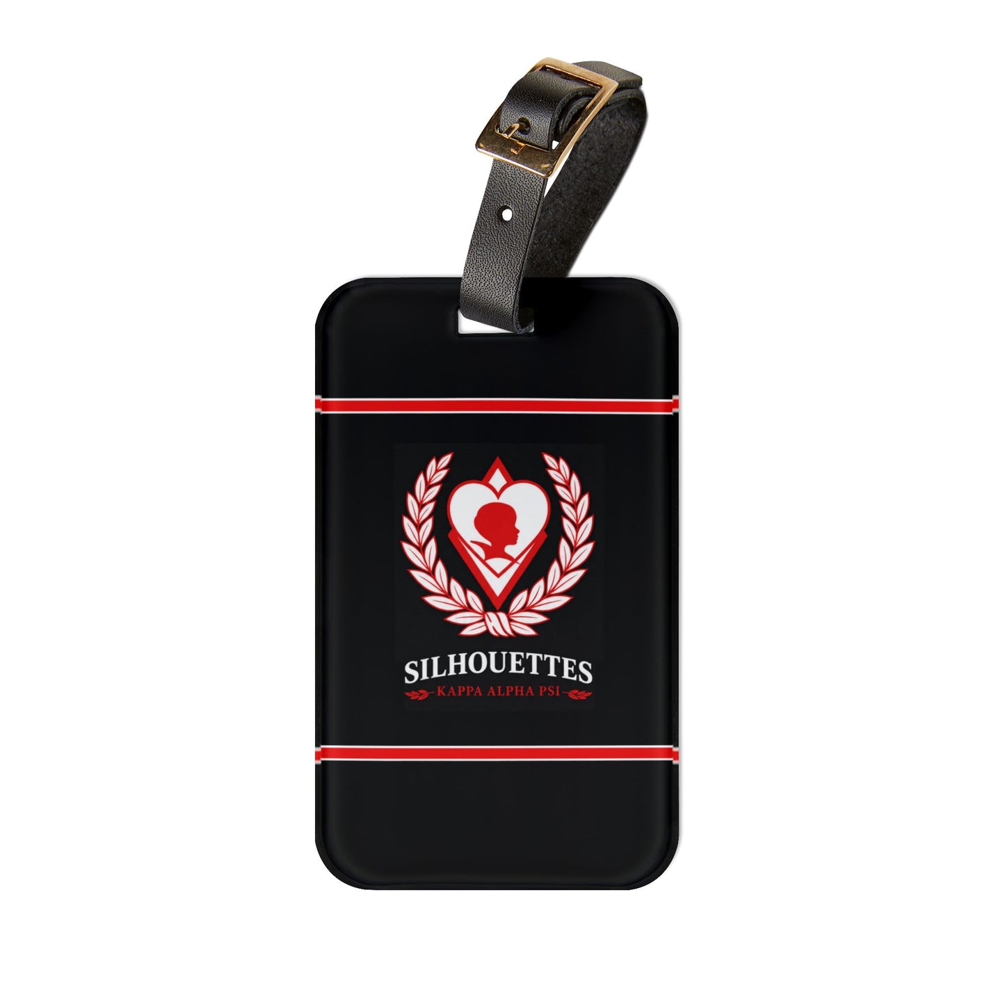 Silhouettes Crest Luggage Tag