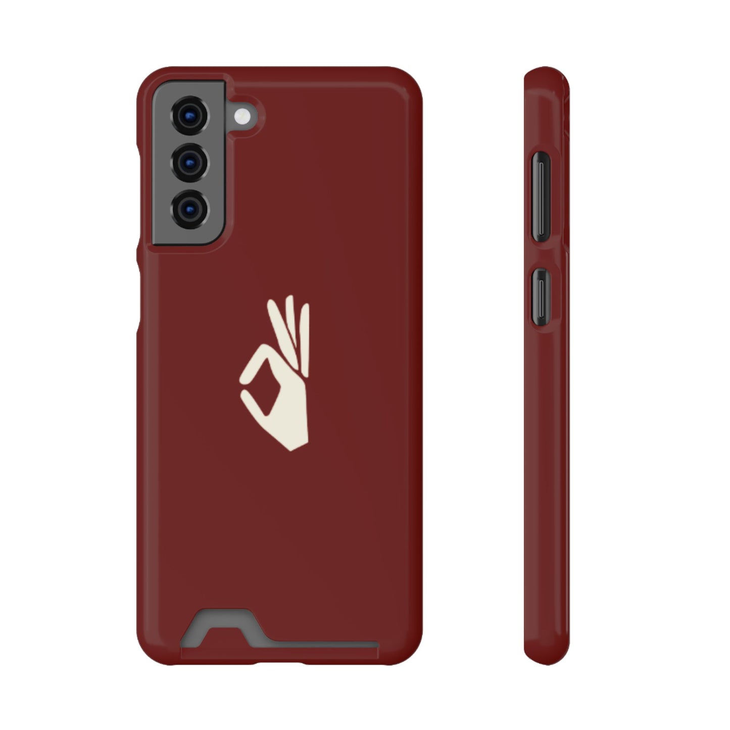 Yo NUPE Phone Case - Crimson & Cream
