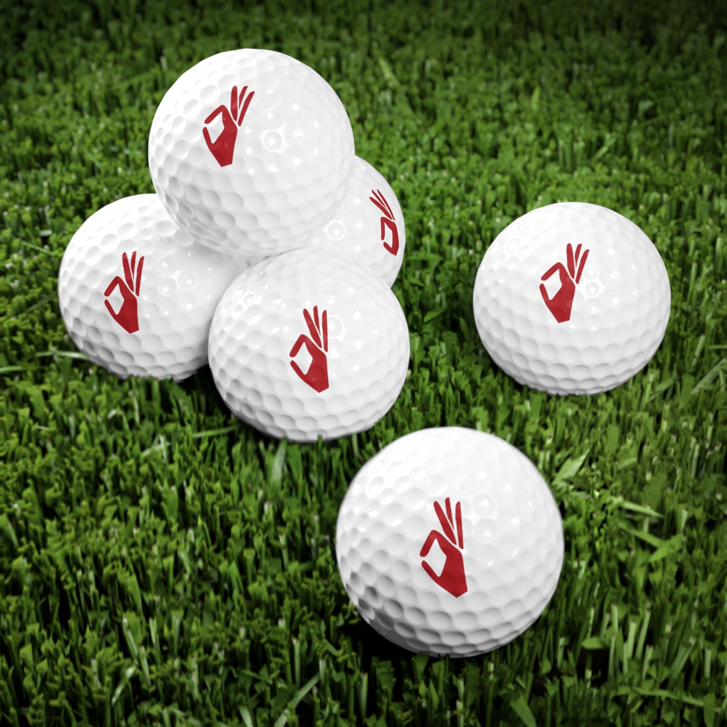 Yo NUPE Sign Golf Balls