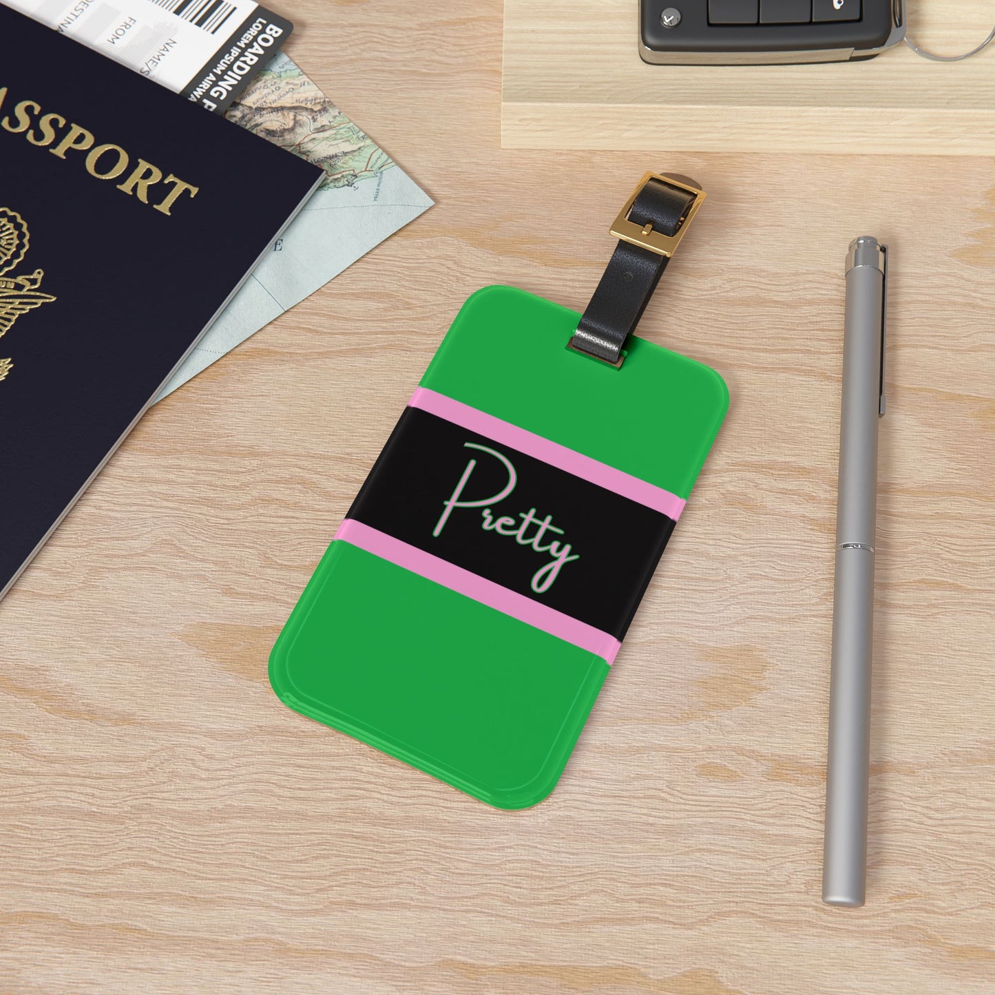 Pretty Lacombe Luggage Tag