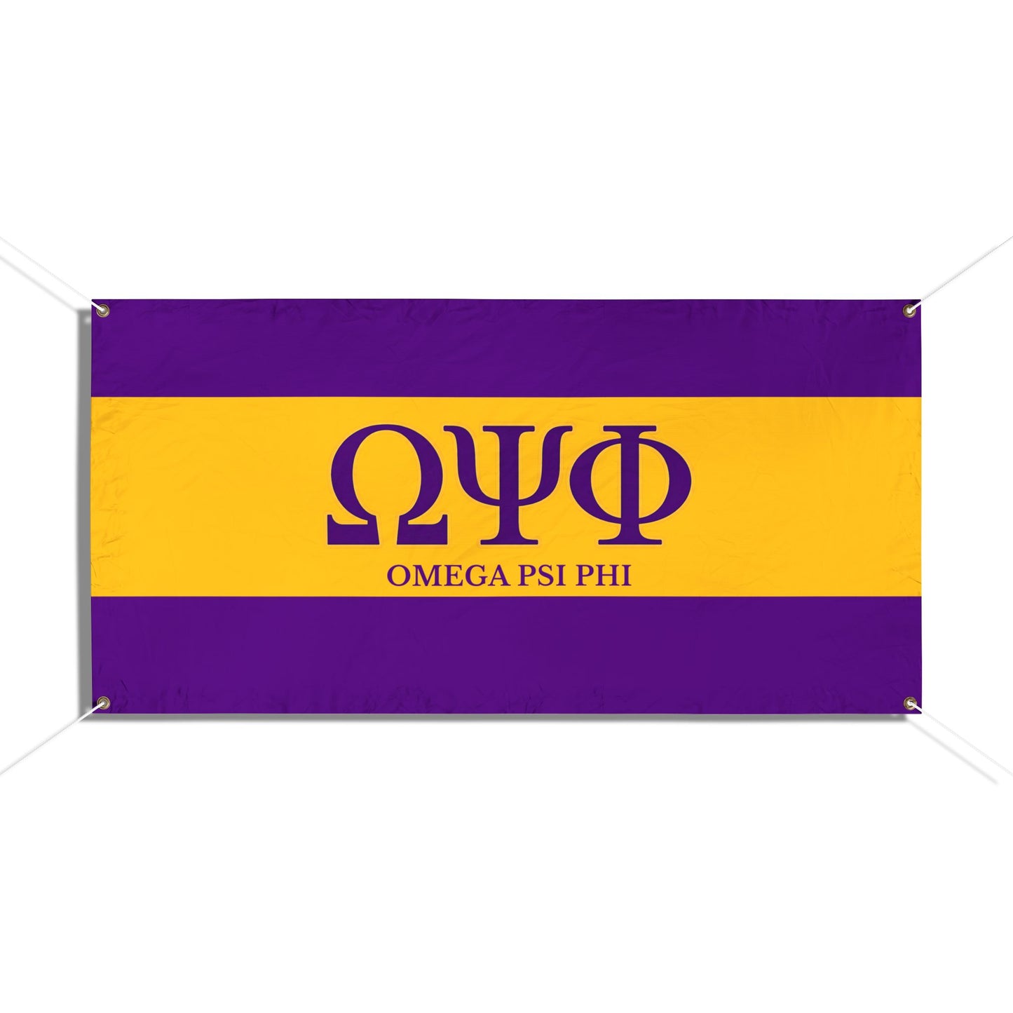Omega Psi Phi Banner (48"x24")