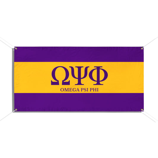 Omega Psi Phi Banner (48"x24")